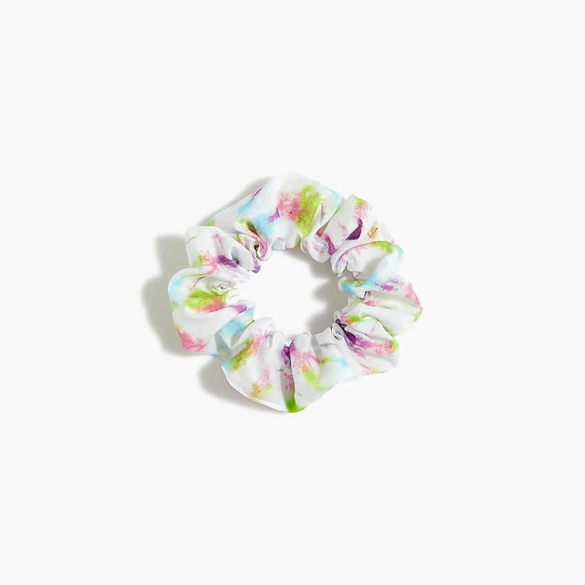 factory: girls' scrunchie for girls, right side, view zoomed