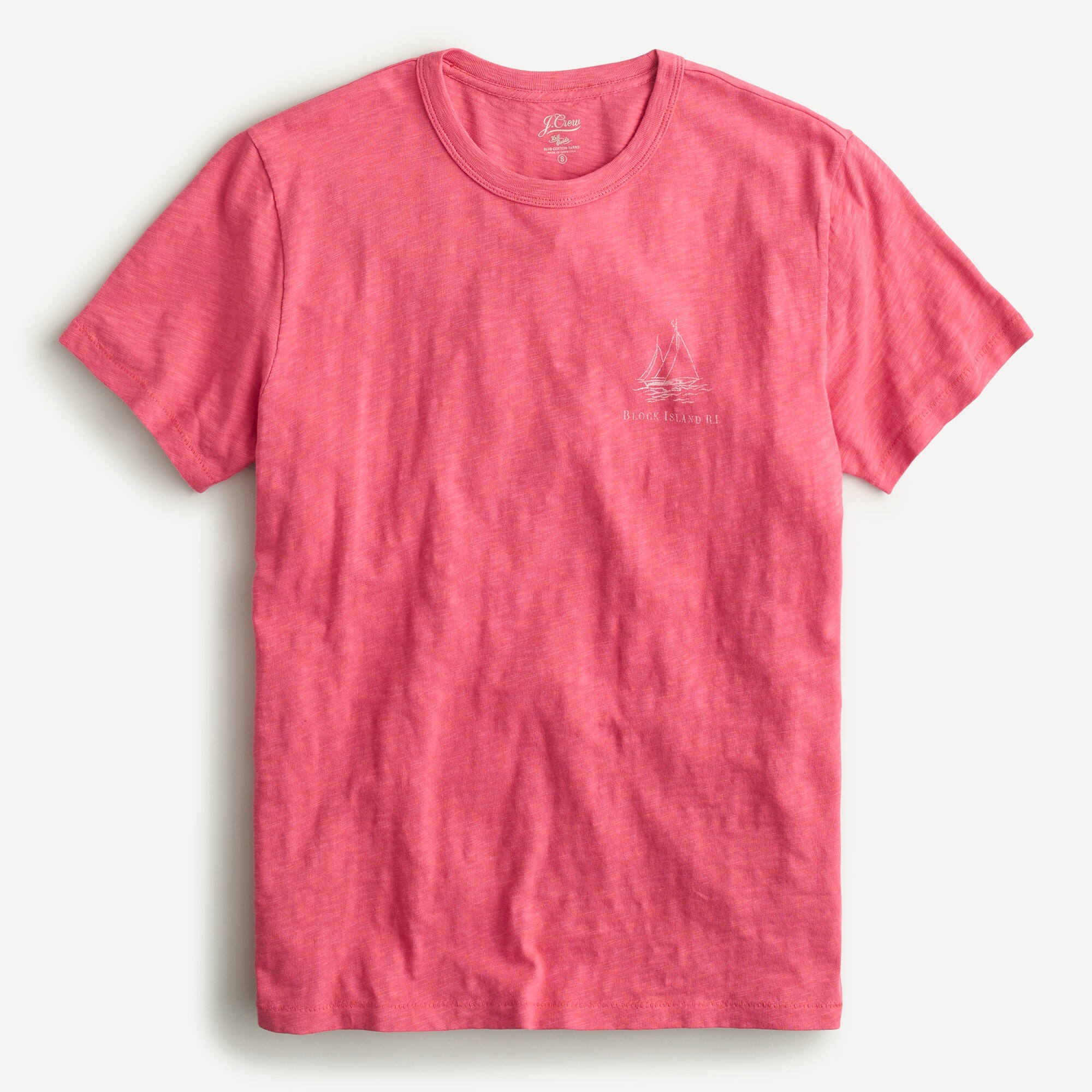 Slub cotton graphic T-shirt