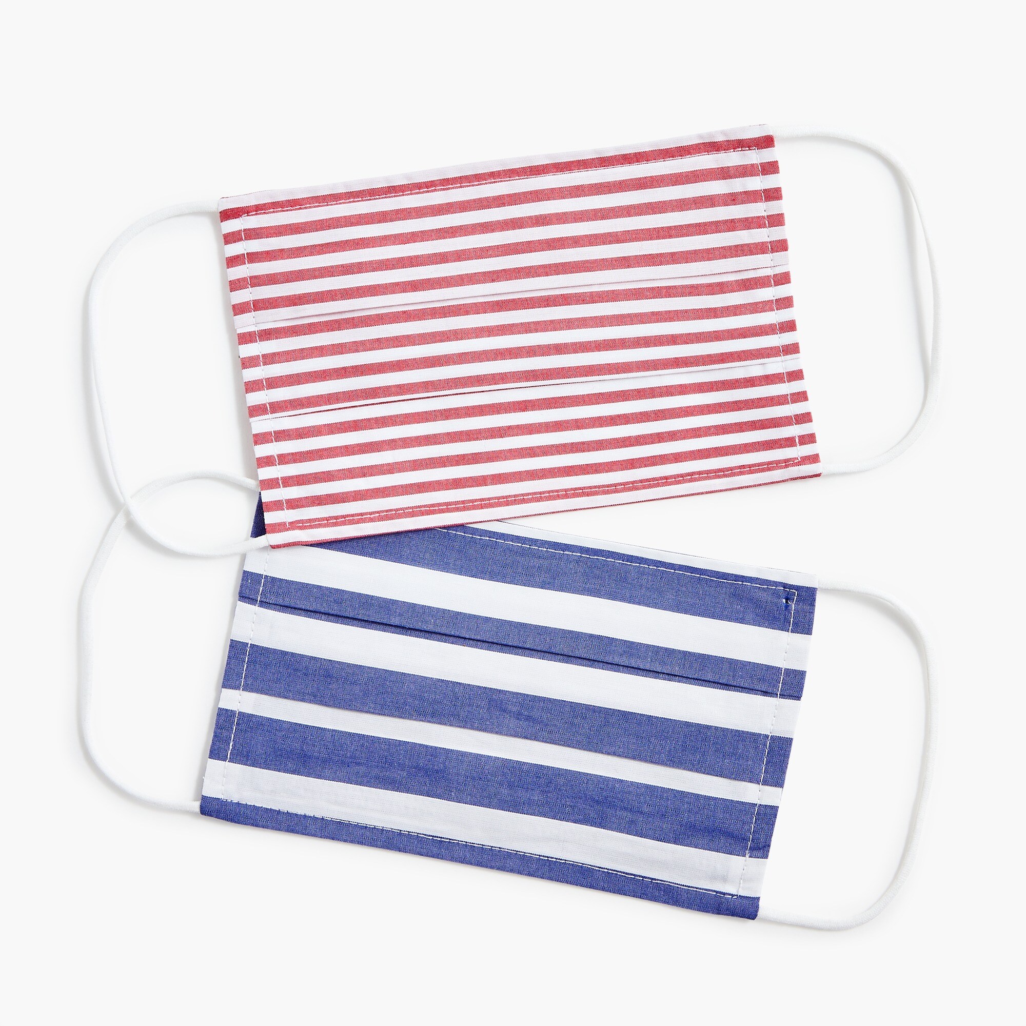 Kids' pack-of-two nonmedical face masks in mixed stripes