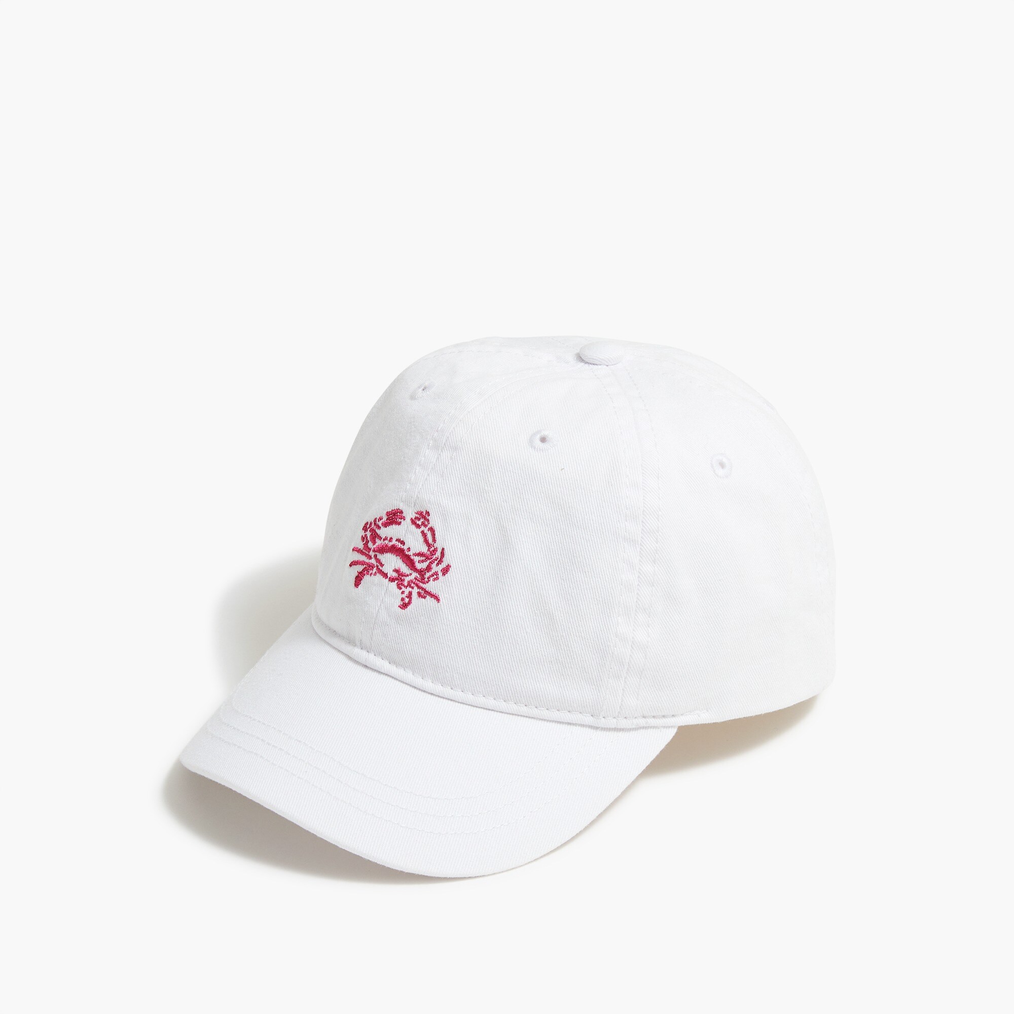 kids' crab logo baseball cap for girls