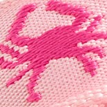 Girls' crab flip flops PINK CRAB MULTI girls' crab flip flops for girls