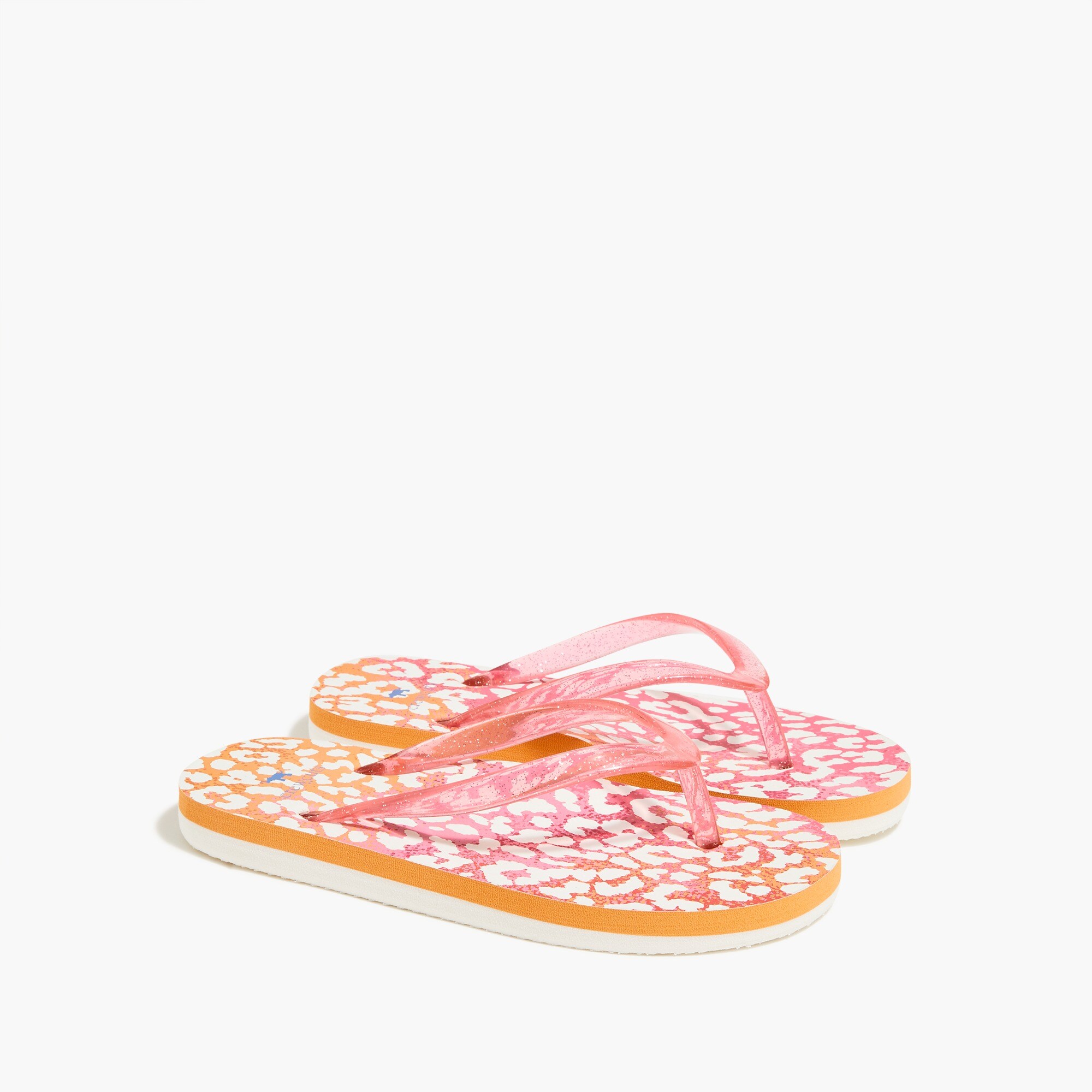 Girls' tie-dyed flip flops