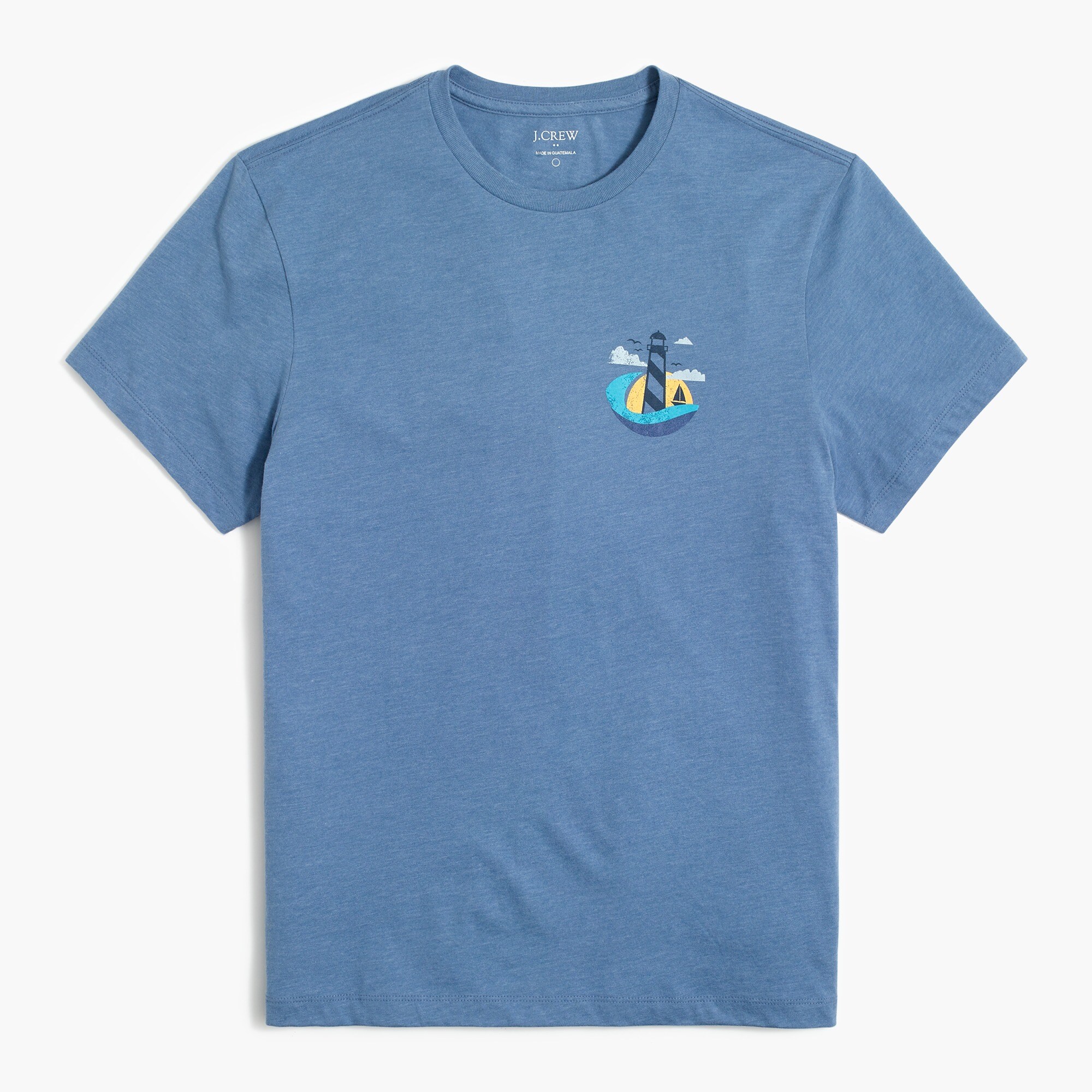 martha's vineyard lighthouse graphic tee for men