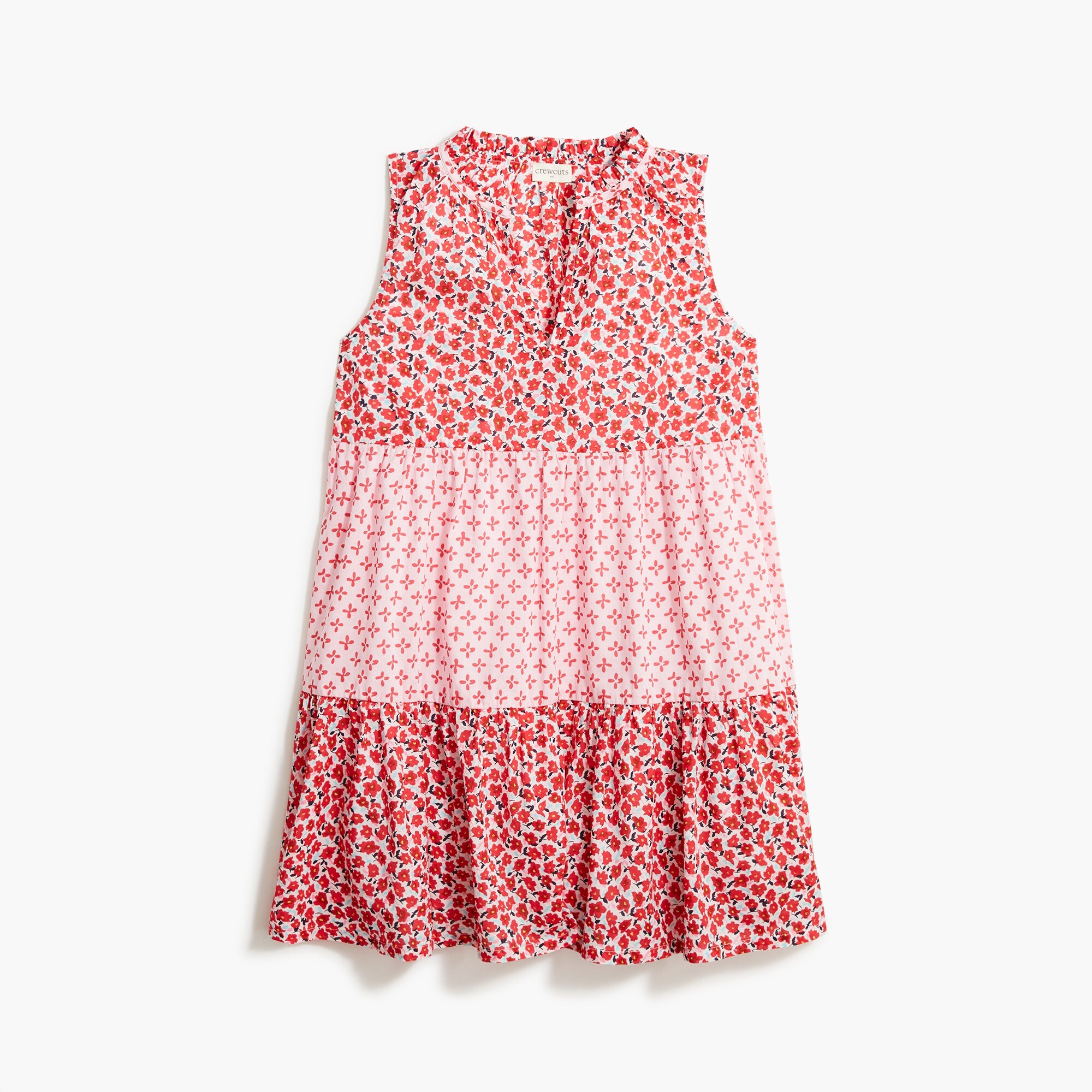 girls' tiered cover-up for girls