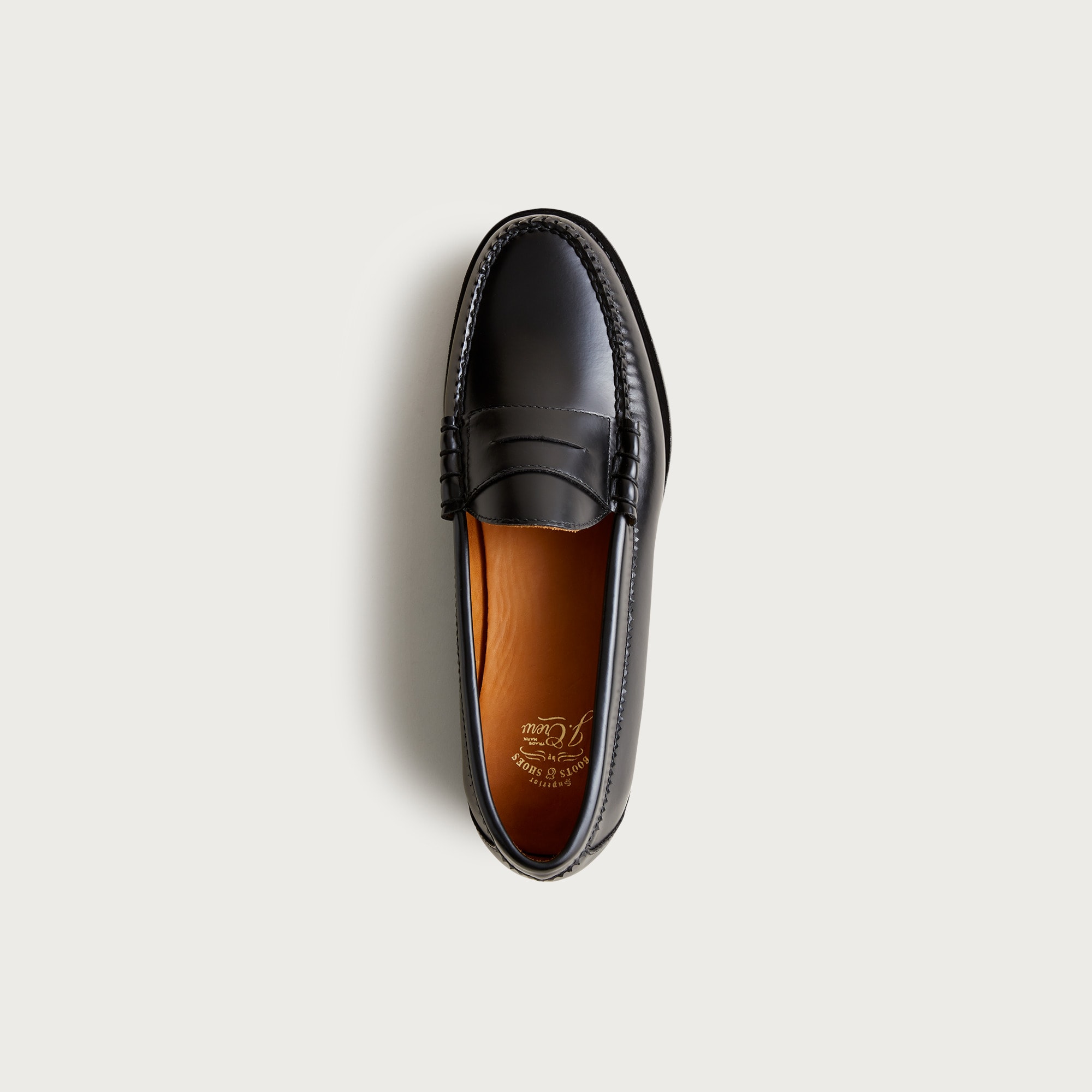 Camden leather loafers with rubber soles