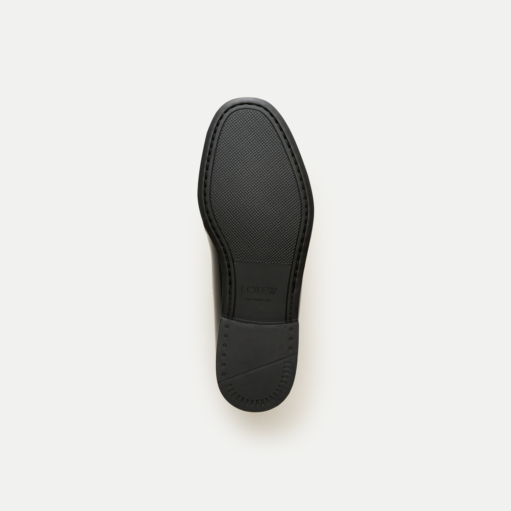 Camden Leather Loafers With Rubber Soles For Men | J.Crew display picture 3