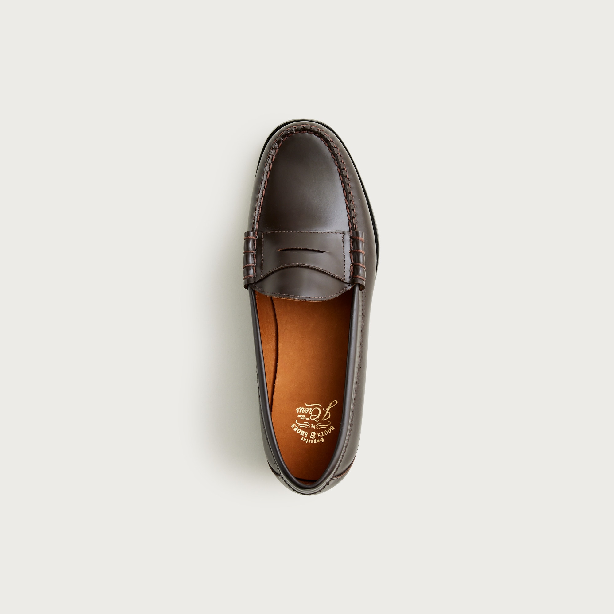 Camden leather loafers with rubber soles