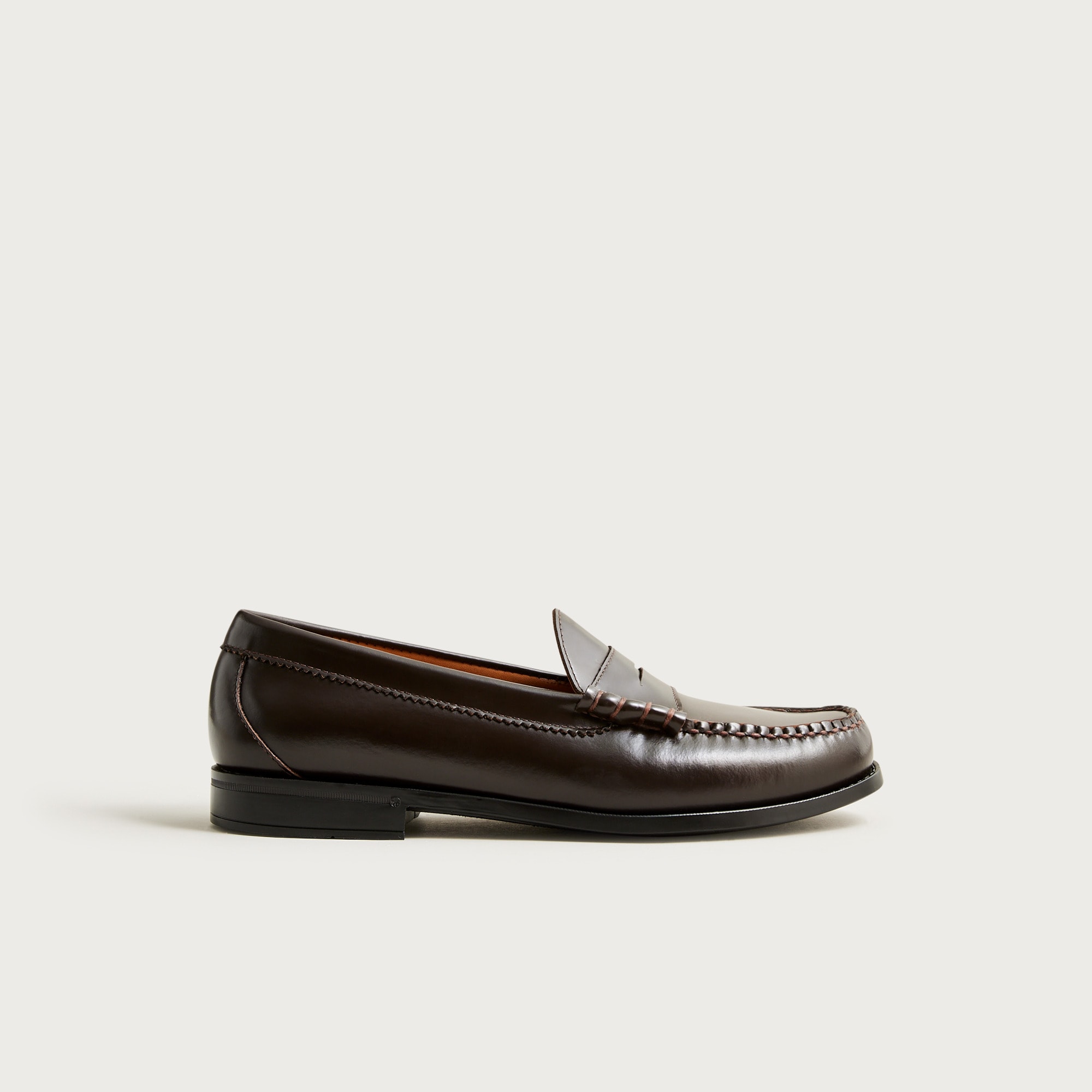 Camden leather loafers with rubber soles