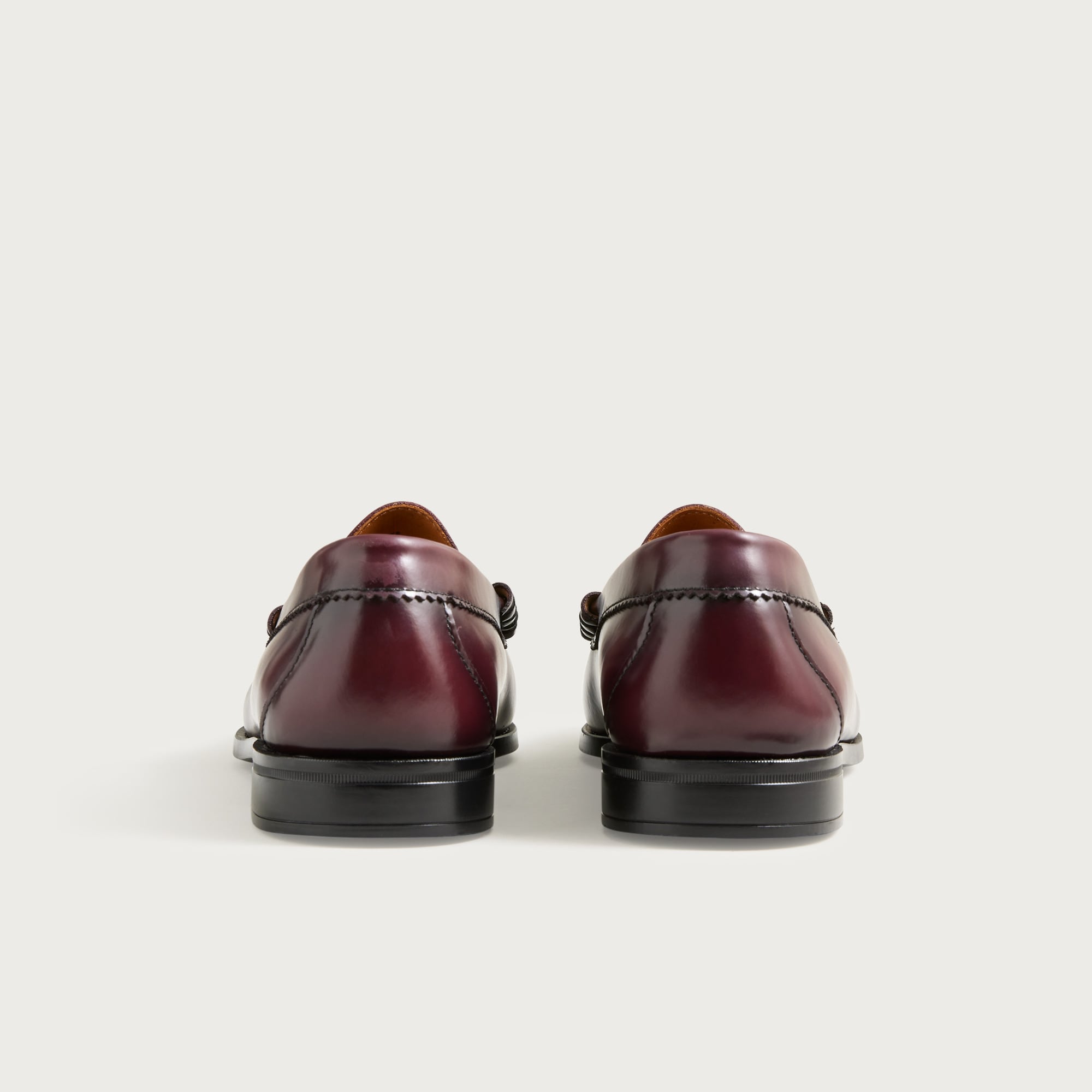 Camden leather loafers with rubber soles