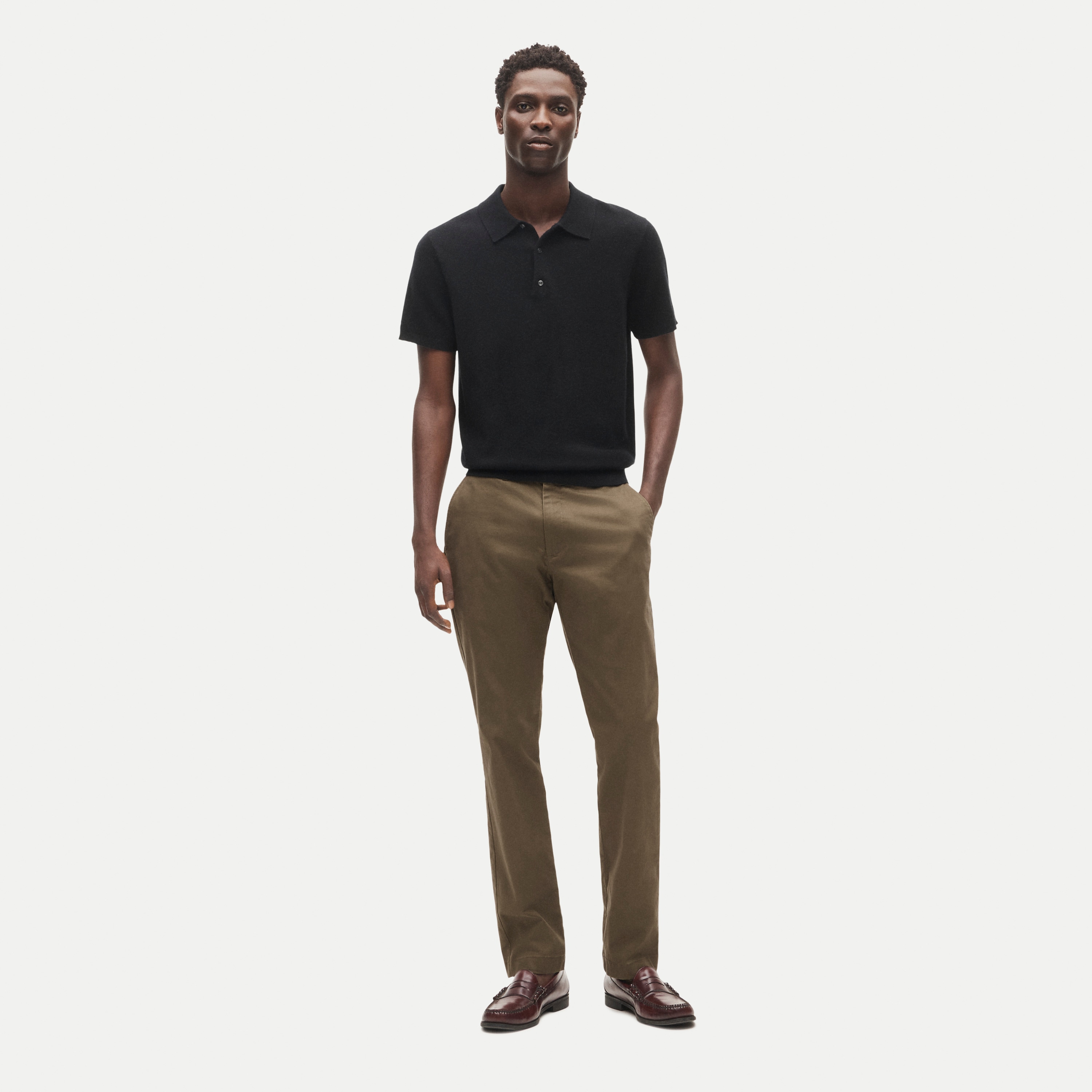 1040 Athletic Tapered-fit stretch chino pant