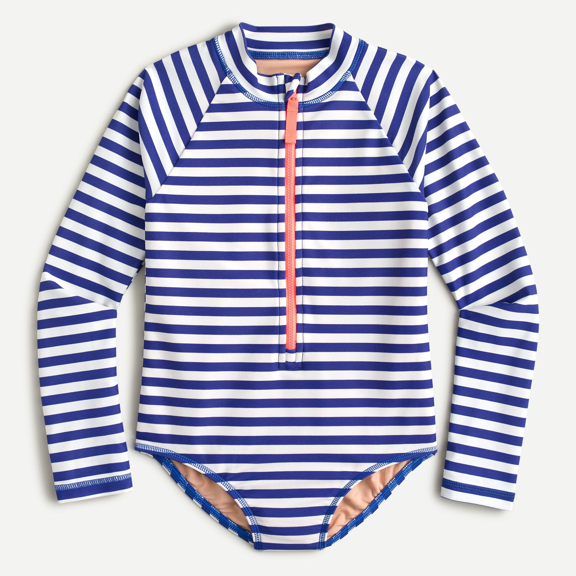 Girls' long-sleeve swimsuit