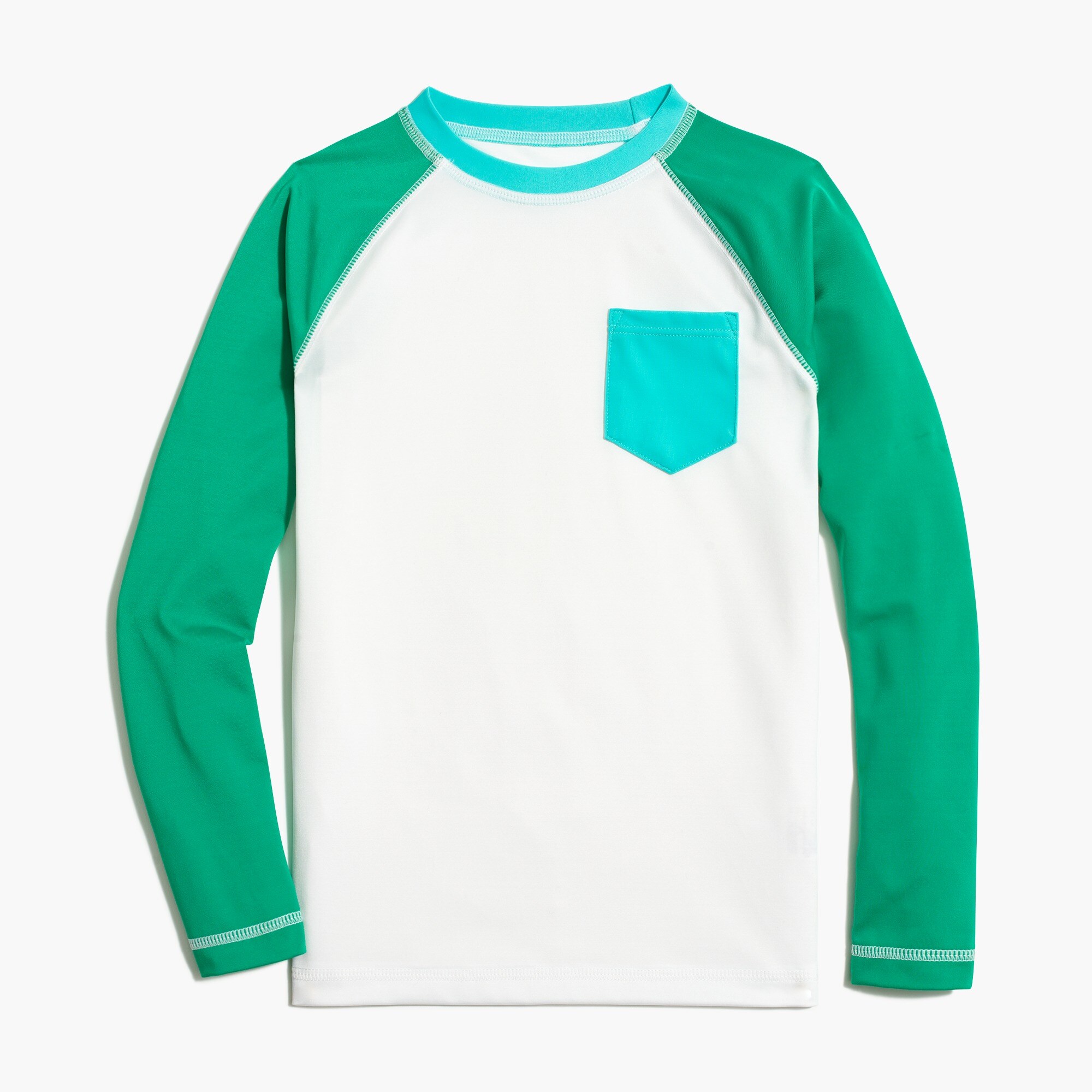 Boys' colorblock rash guard