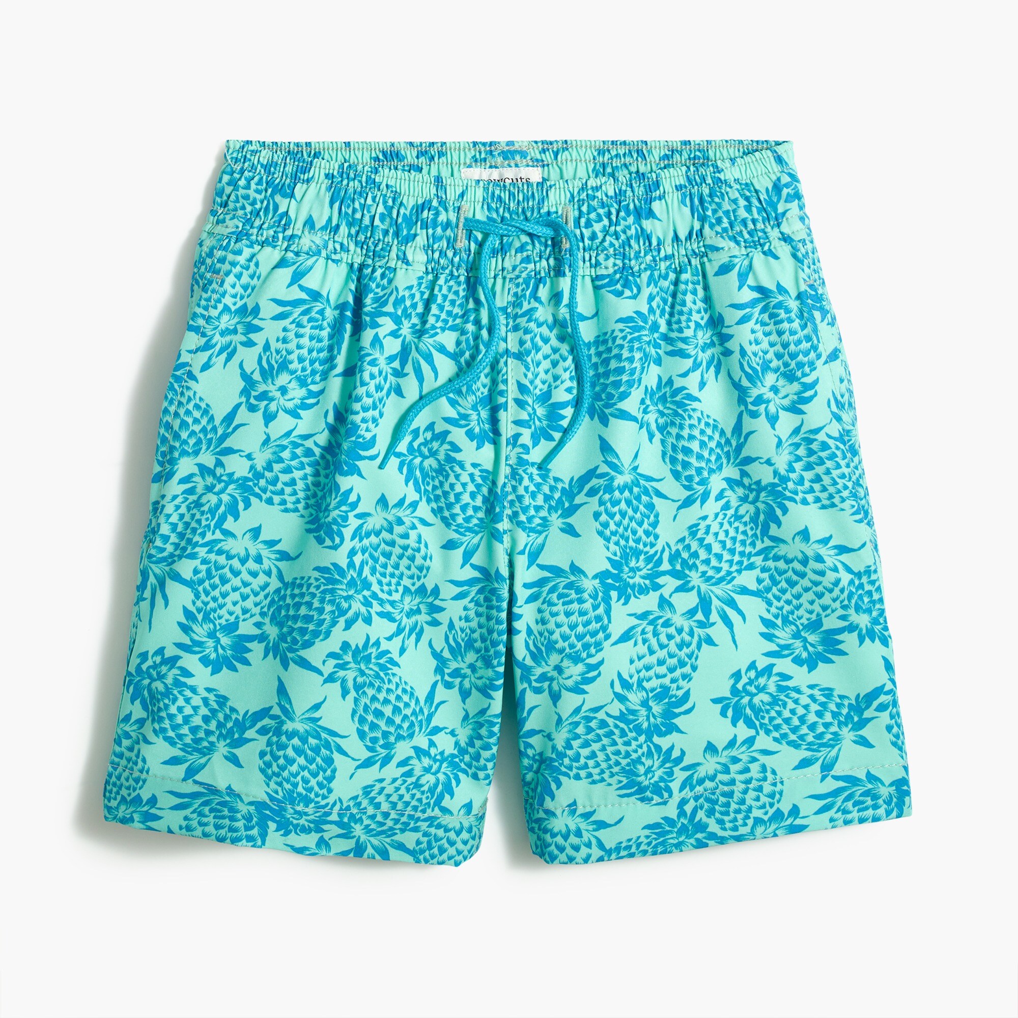 Pineapple swim trunks