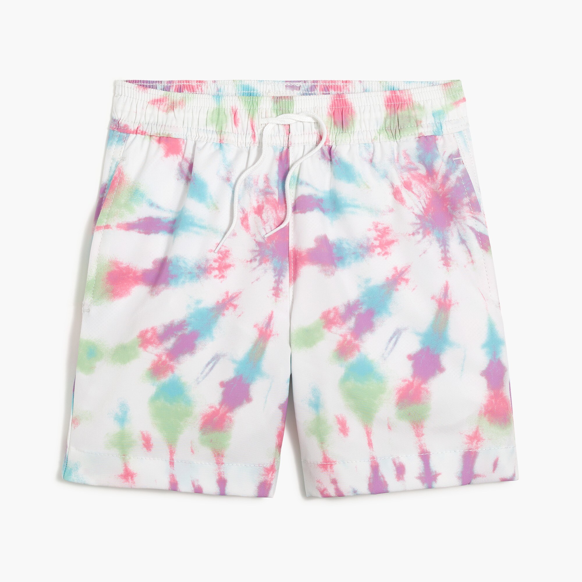 Boys' tie-dyed swim trunk