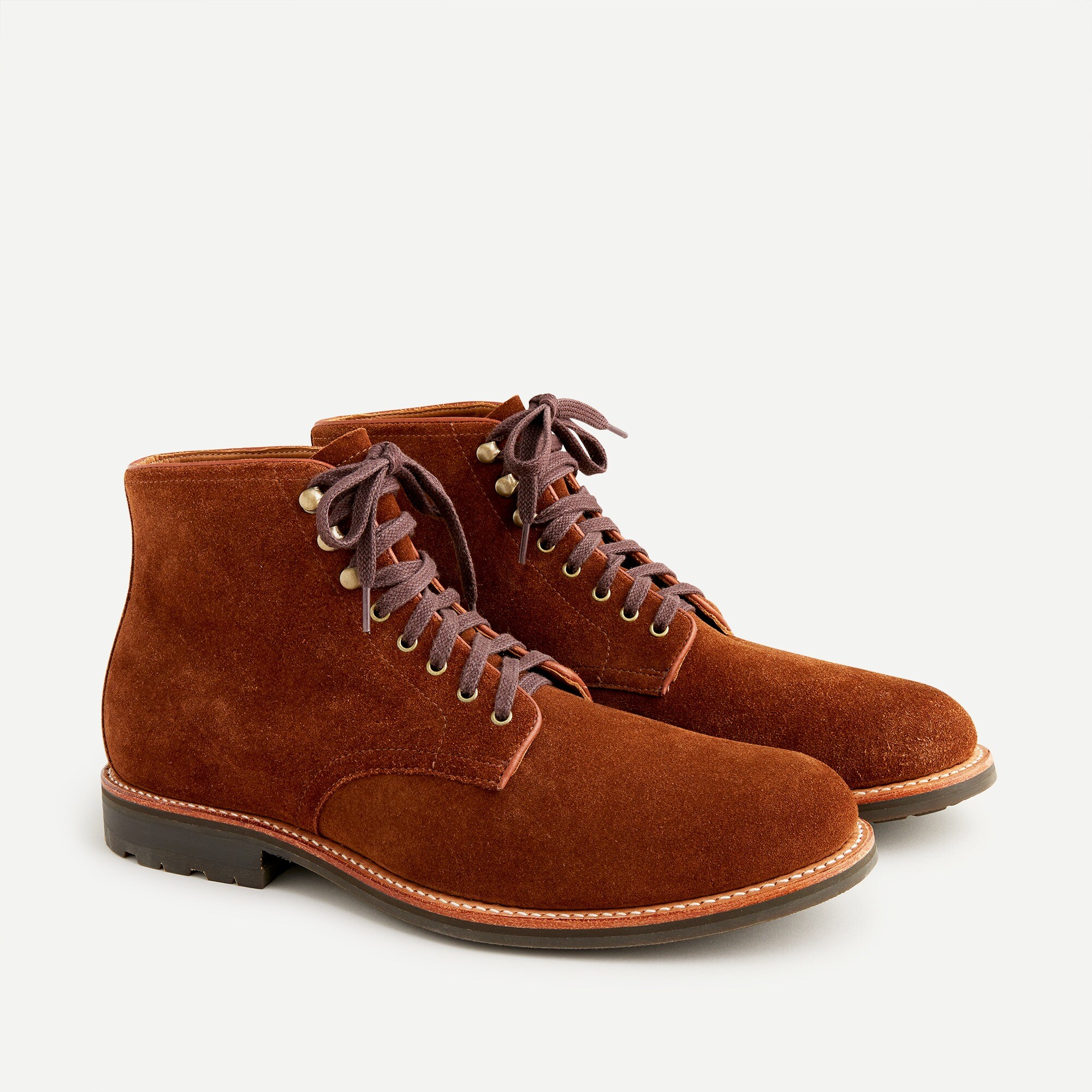 Kenton suede plain-toe boots