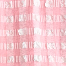 Bikini bottom in gingham COOL PINK WHITE