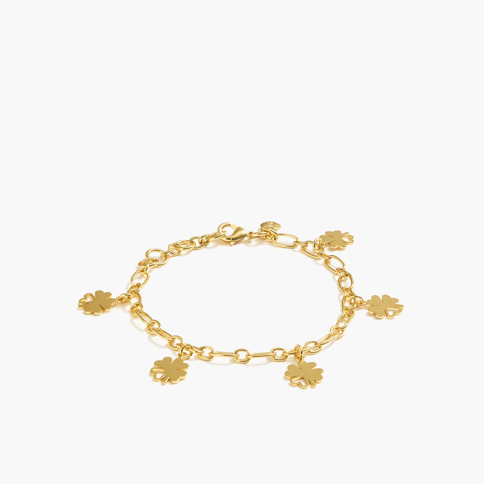 Clover charm bracelet