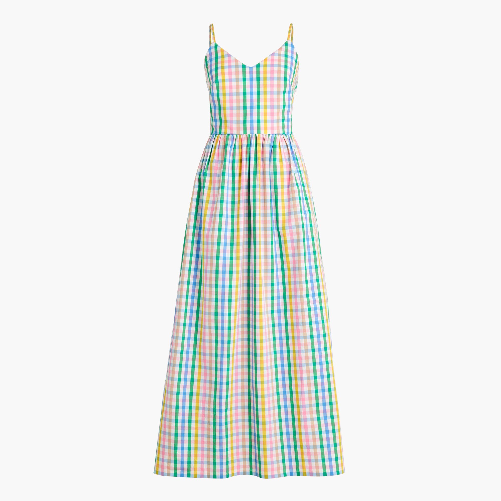 v-neck maxi dress for women