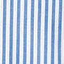 Striped sleeveless tiered mini dress in cotton poplin BANKER BLUE factory: striped sleeveless tiered mini dress in cotton poplin for women