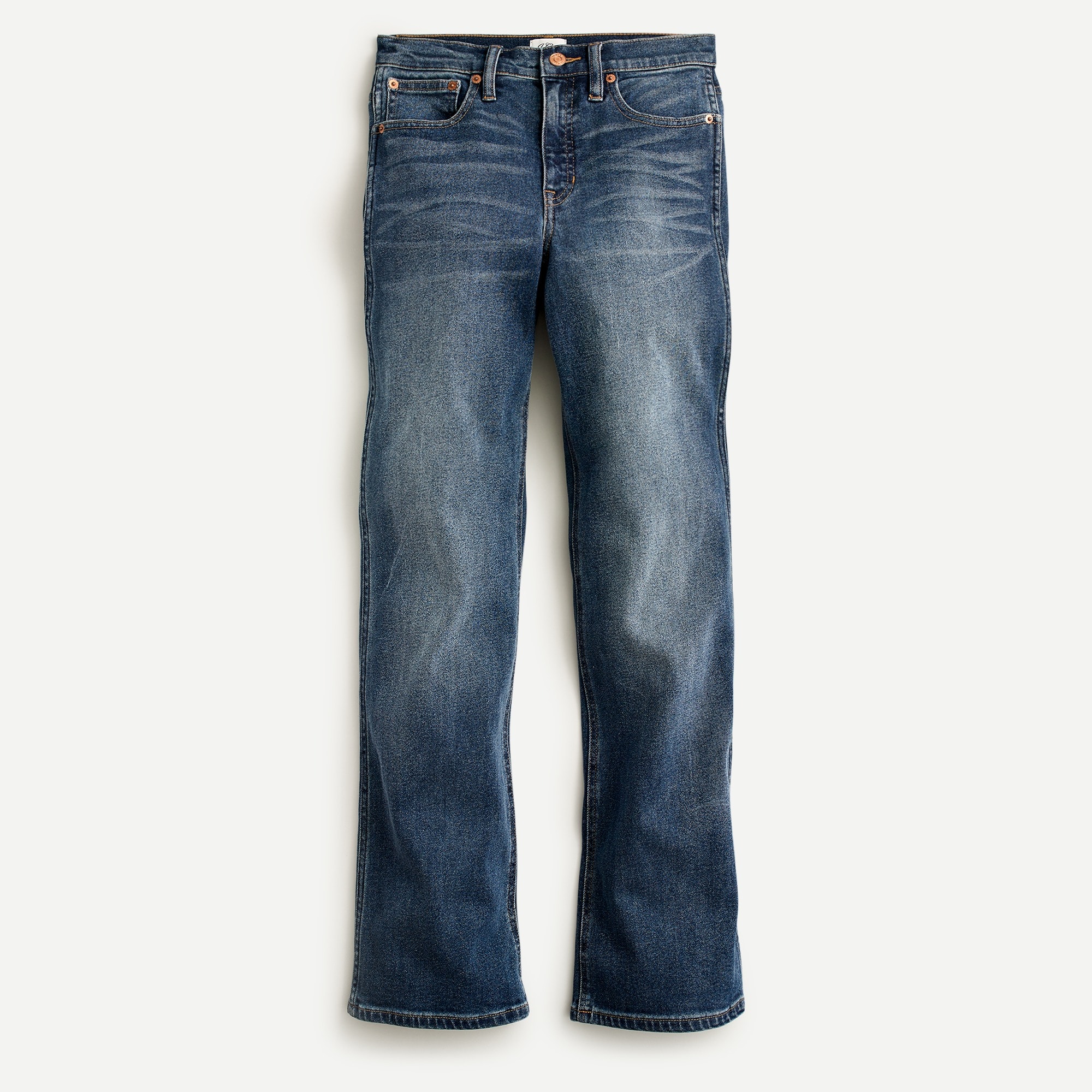 J.Crew: Skinny Flare Jean In Wakeman Wash For Women