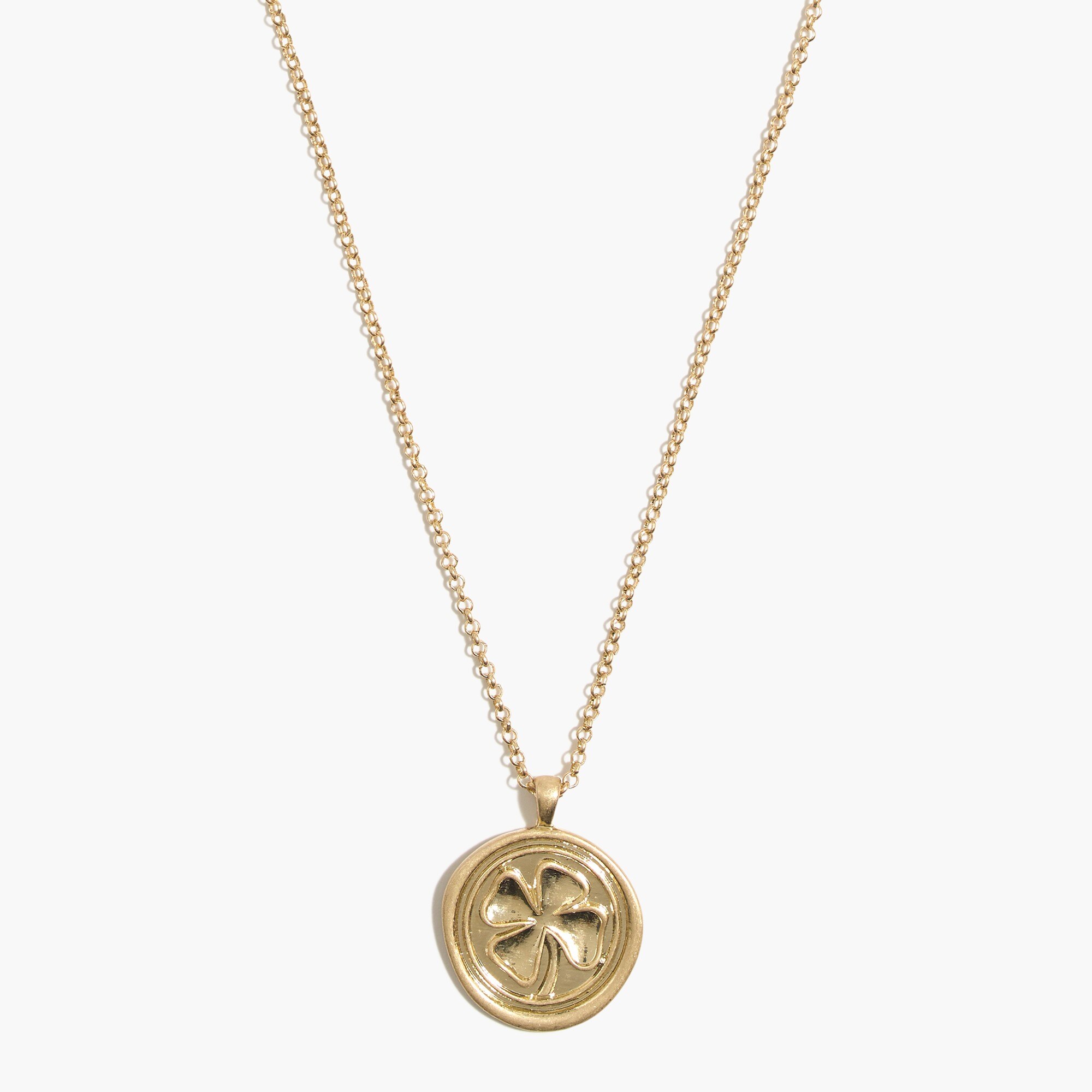 Clover pendant necklace