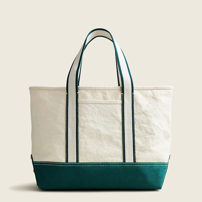 j.crew: medium montauk tote for women, right side, view zoomed