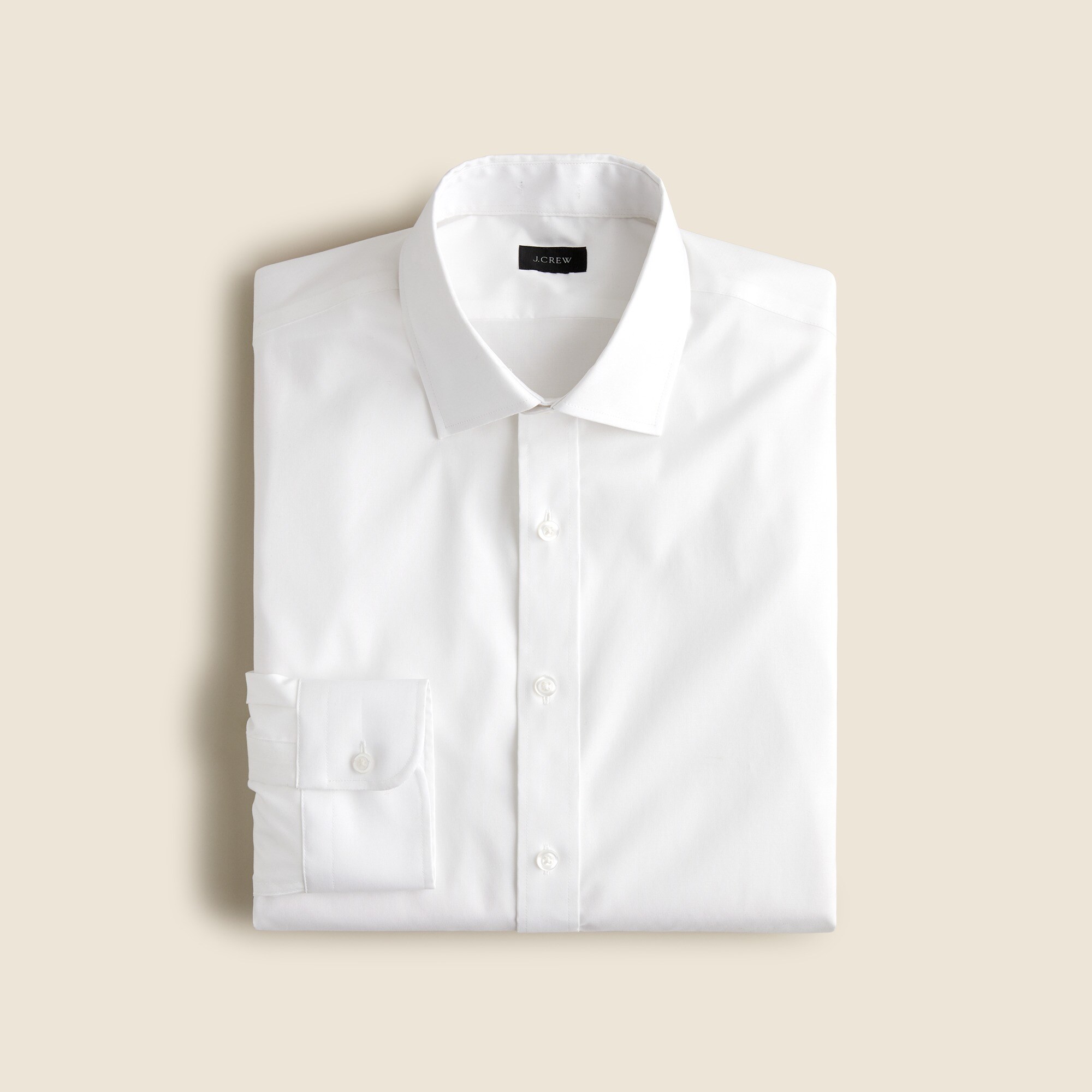 Bowery wrinkle-free dress shirt with spread collar
