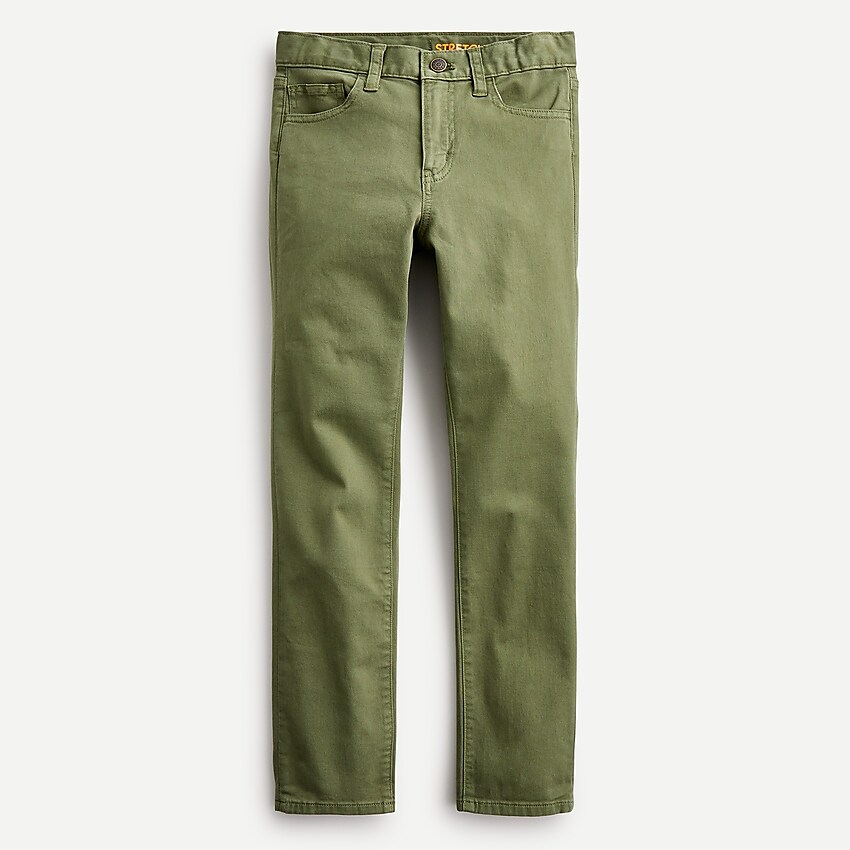 J.Crew: Boys' Garment-dyed Five-pocket Chino Pant For Boys
