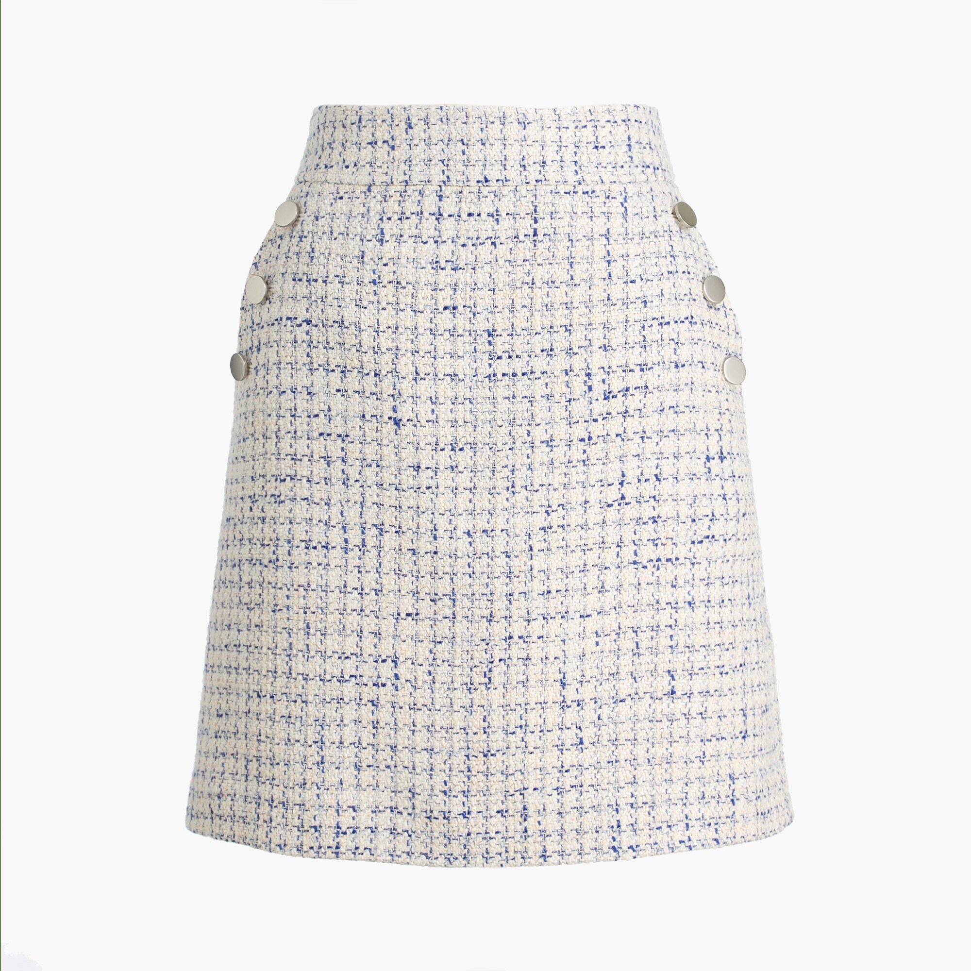 Tweed mini skirt