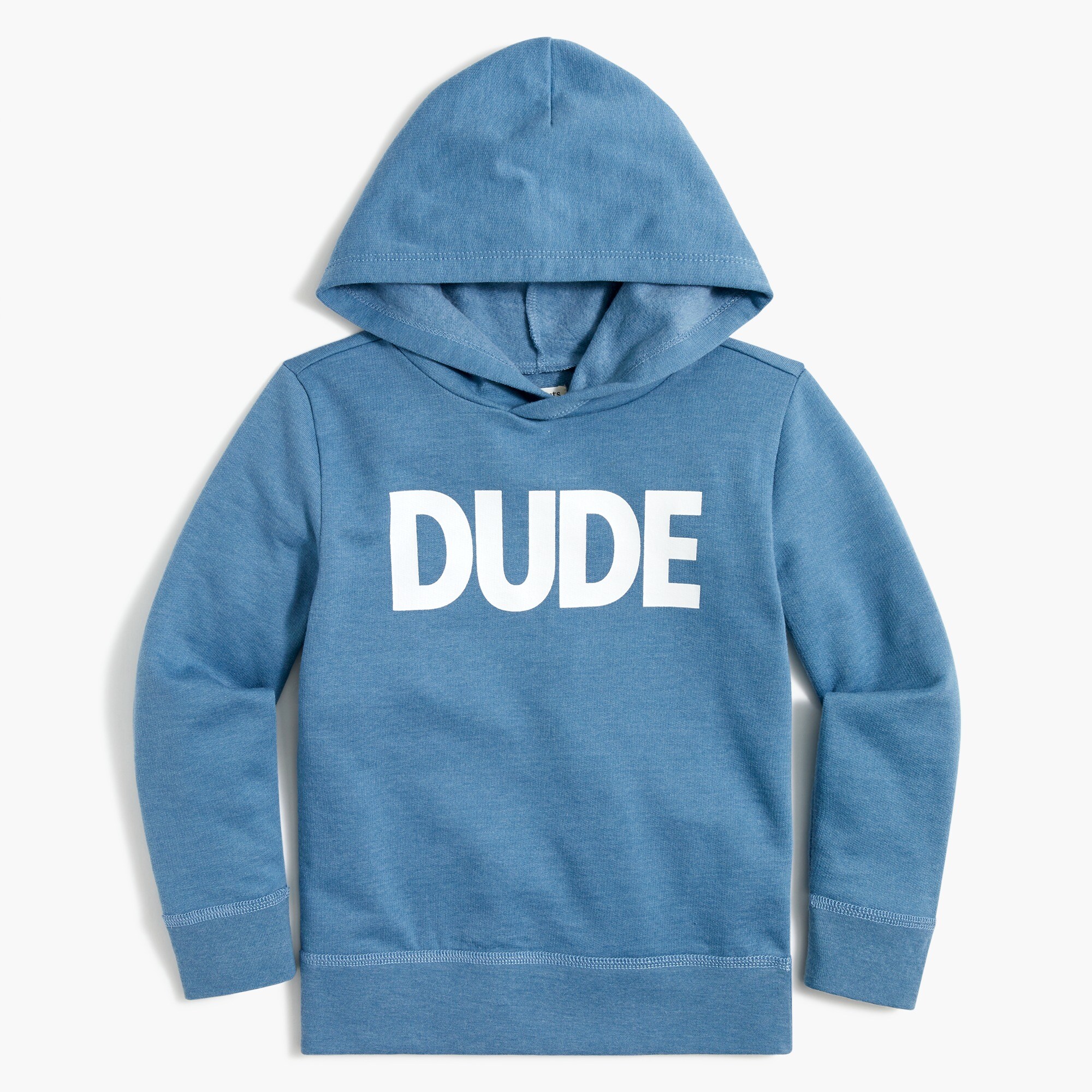 Boys' "Dude" pullover sweatshirt