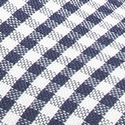 Carolyn mule flats in gingham with ruffle NAVY IVORY j.crew: carolyn mule flats in gingham with ruffle for women