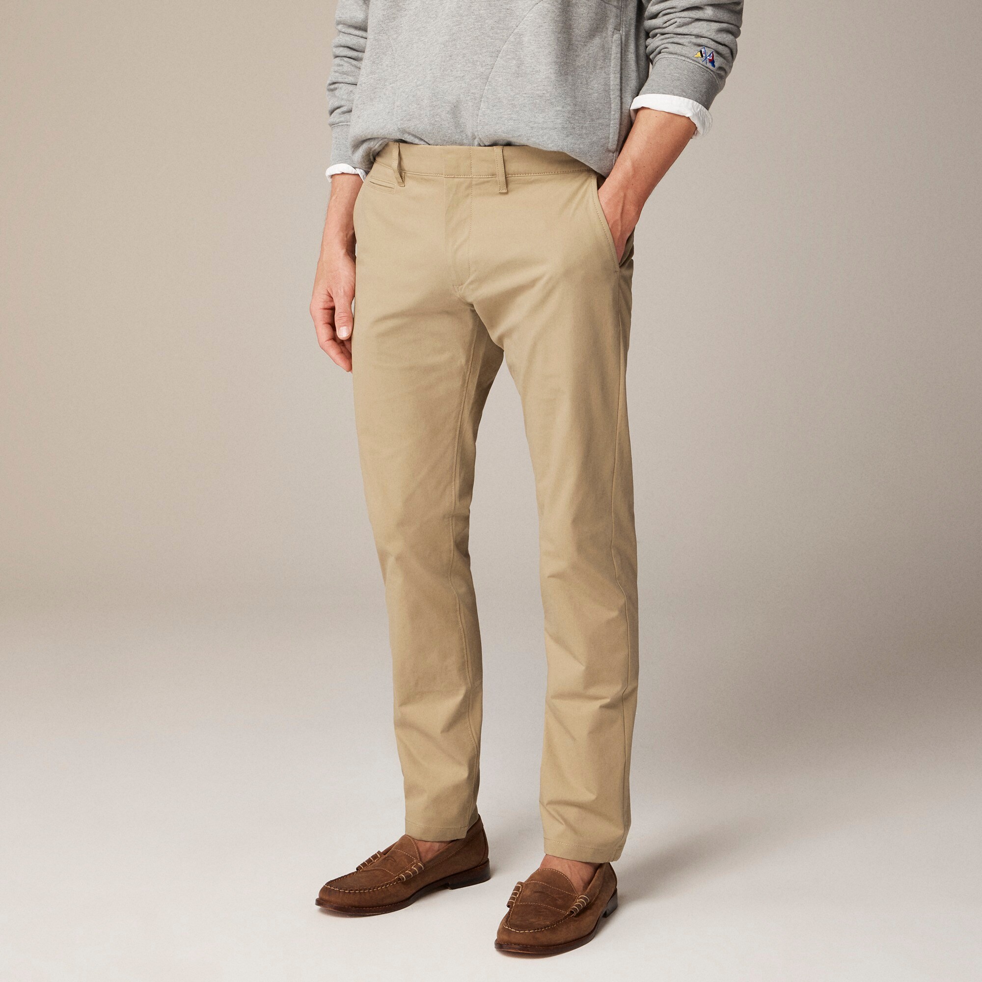 j.crew: 484 slim-fit tech pant for men