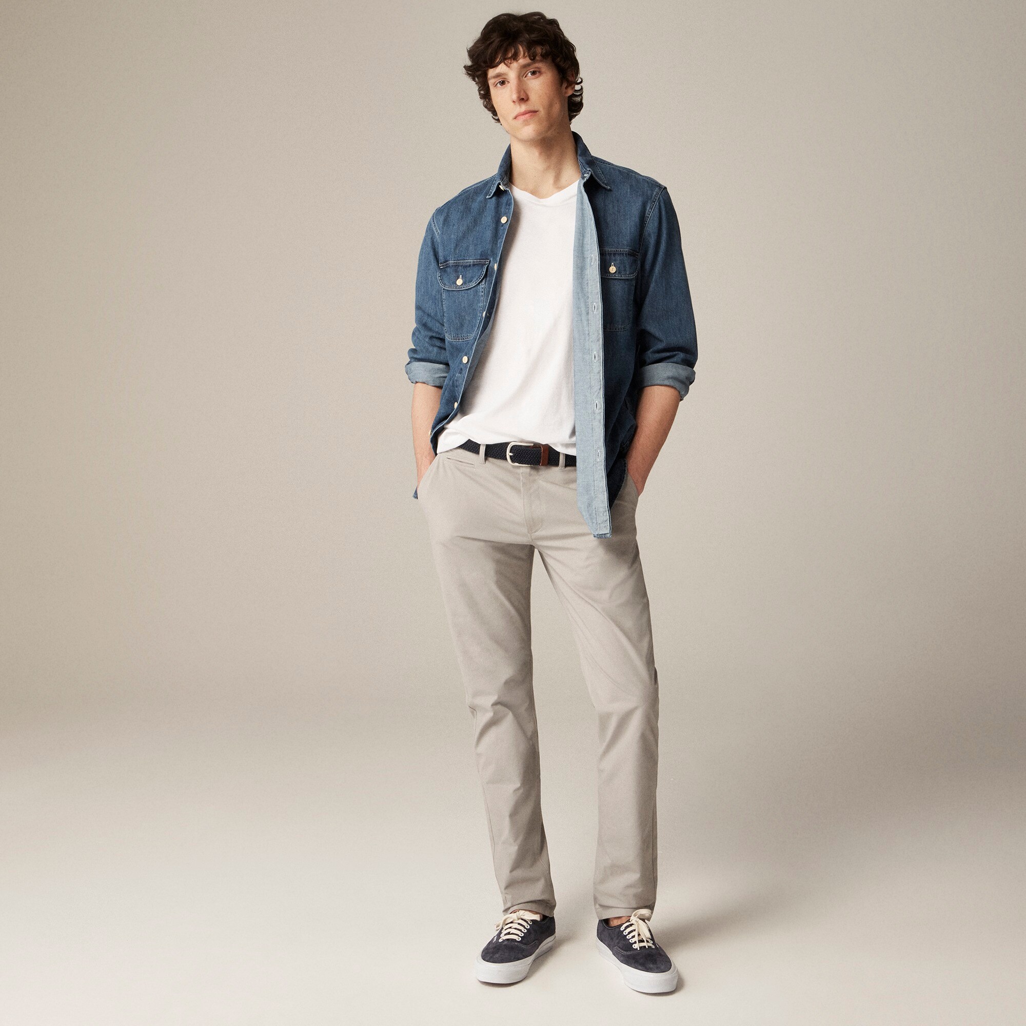 484 Slim-fit tech pant