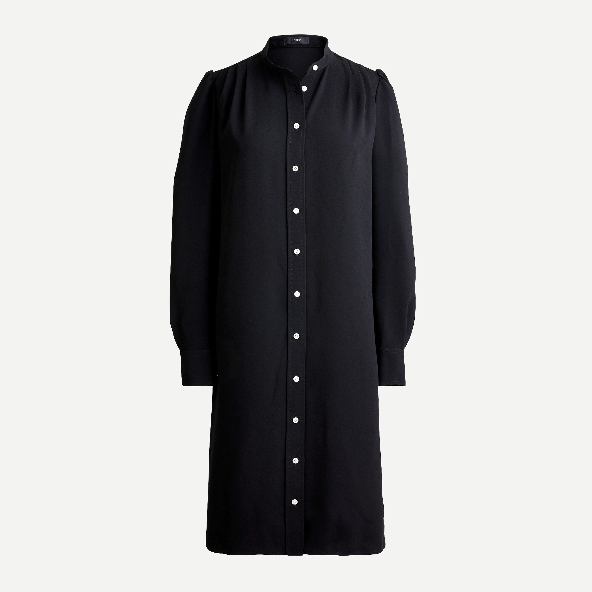 Button-front Dress In 365 Crepe For Women | J.Crew