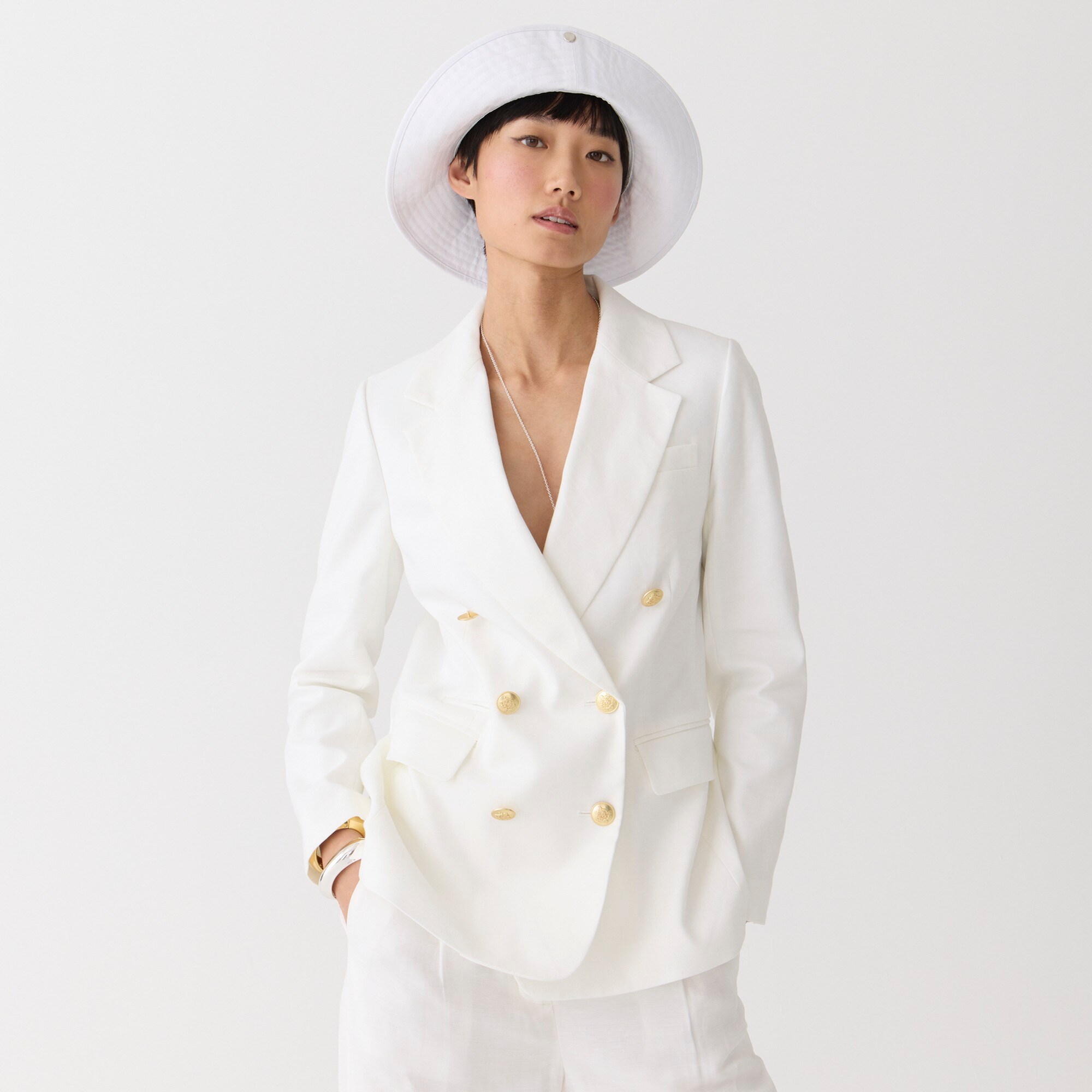 j crew double breasted blazer