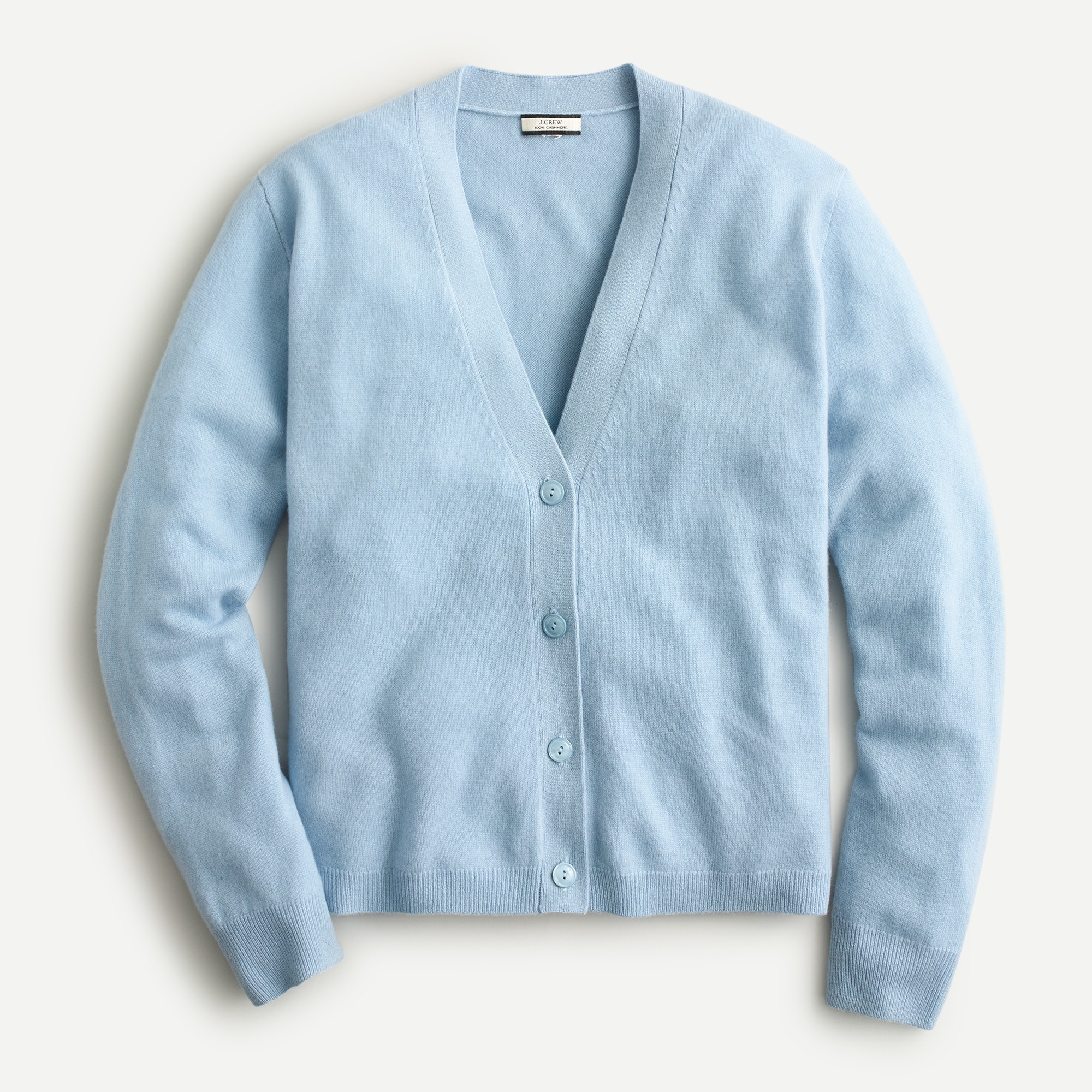 Relaxed-fit cashmere cardigan sweater