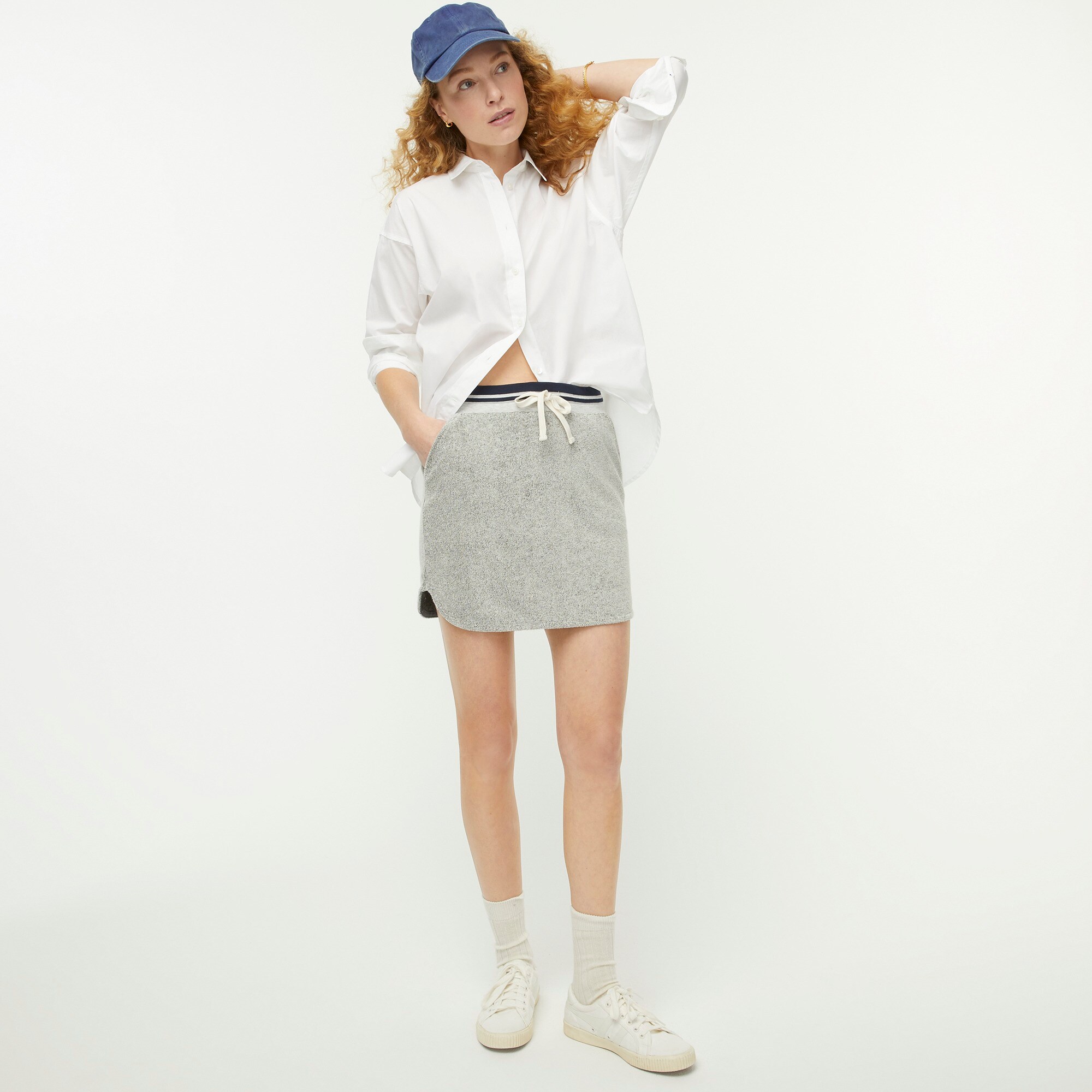 Towel terry skirt