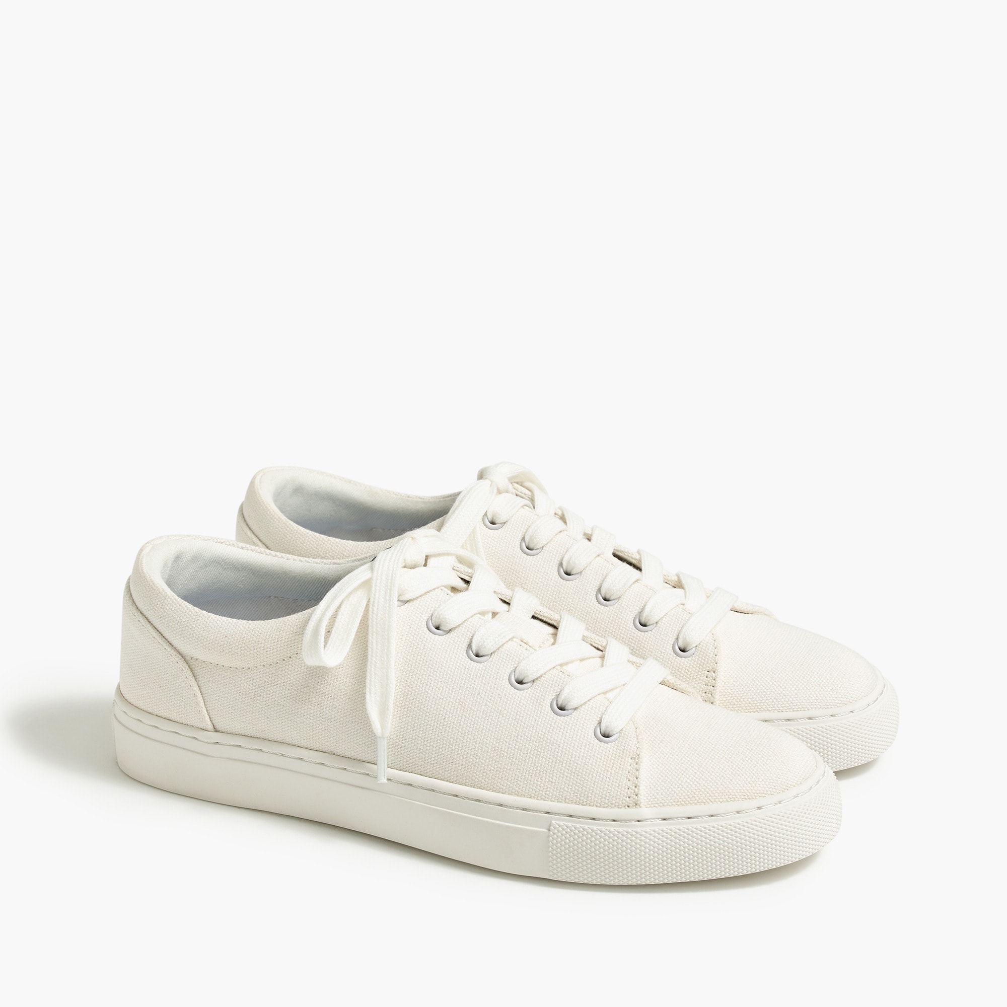 Factory: Road Trip Canvas Lace-up Sneakers For Women