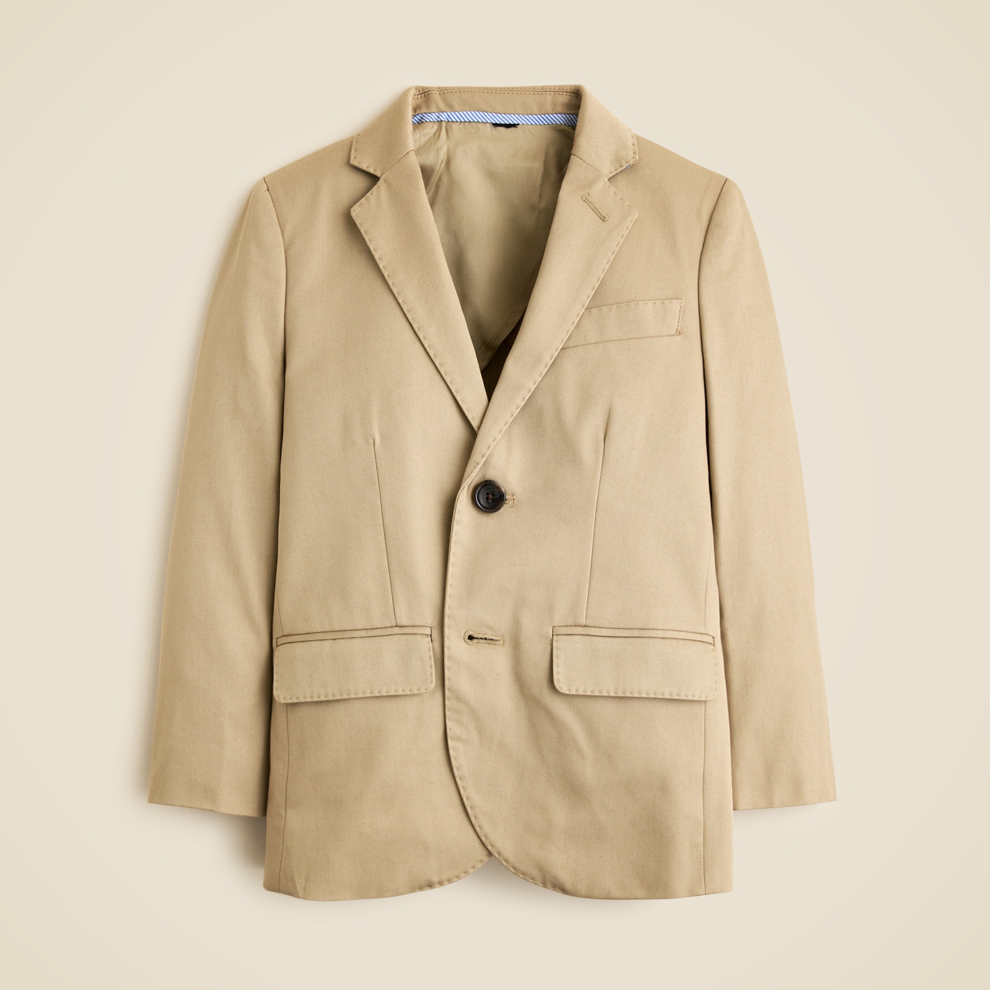 Boys' Ludlow suit jacket in Italian chino