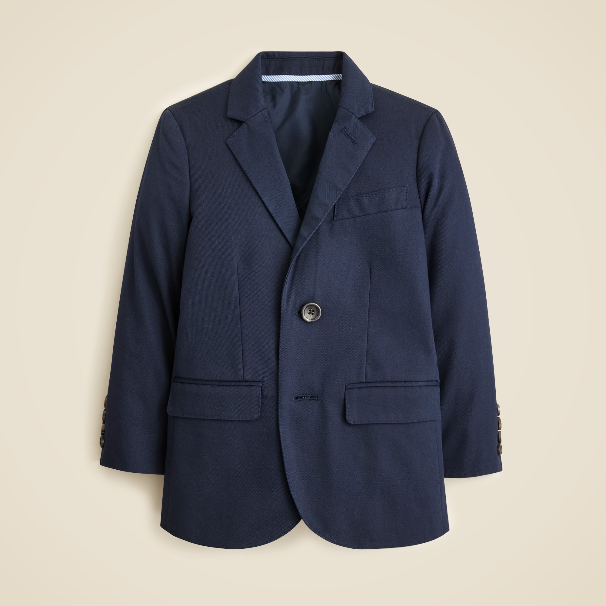 girls Boys' Ludlow suit jacket in Italian chino