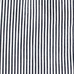 Classic-fit washed cotton poplin shirt in stripe NAVY STRIPE