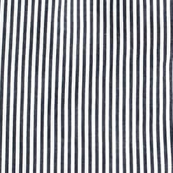 Classic-fit washed cotton poplin shirt in stripe NAVY STRIPE 