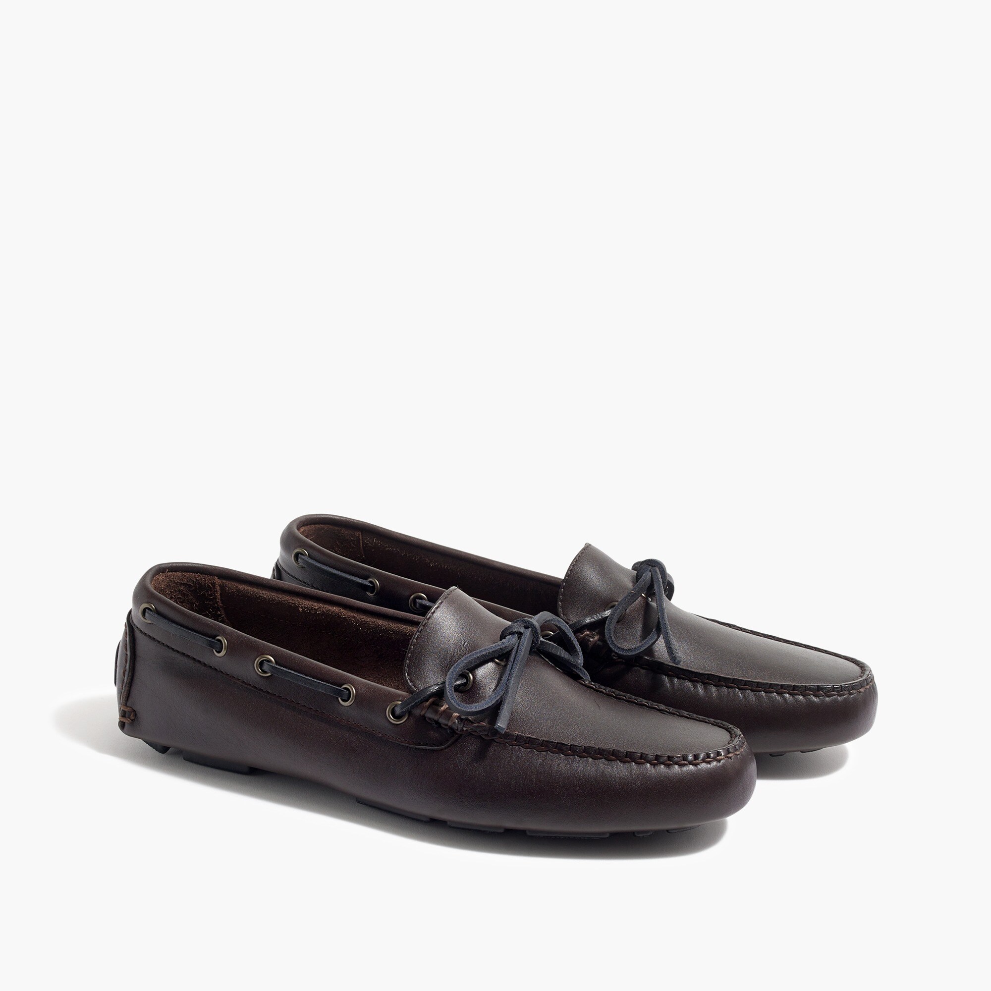 Leather driving shoes