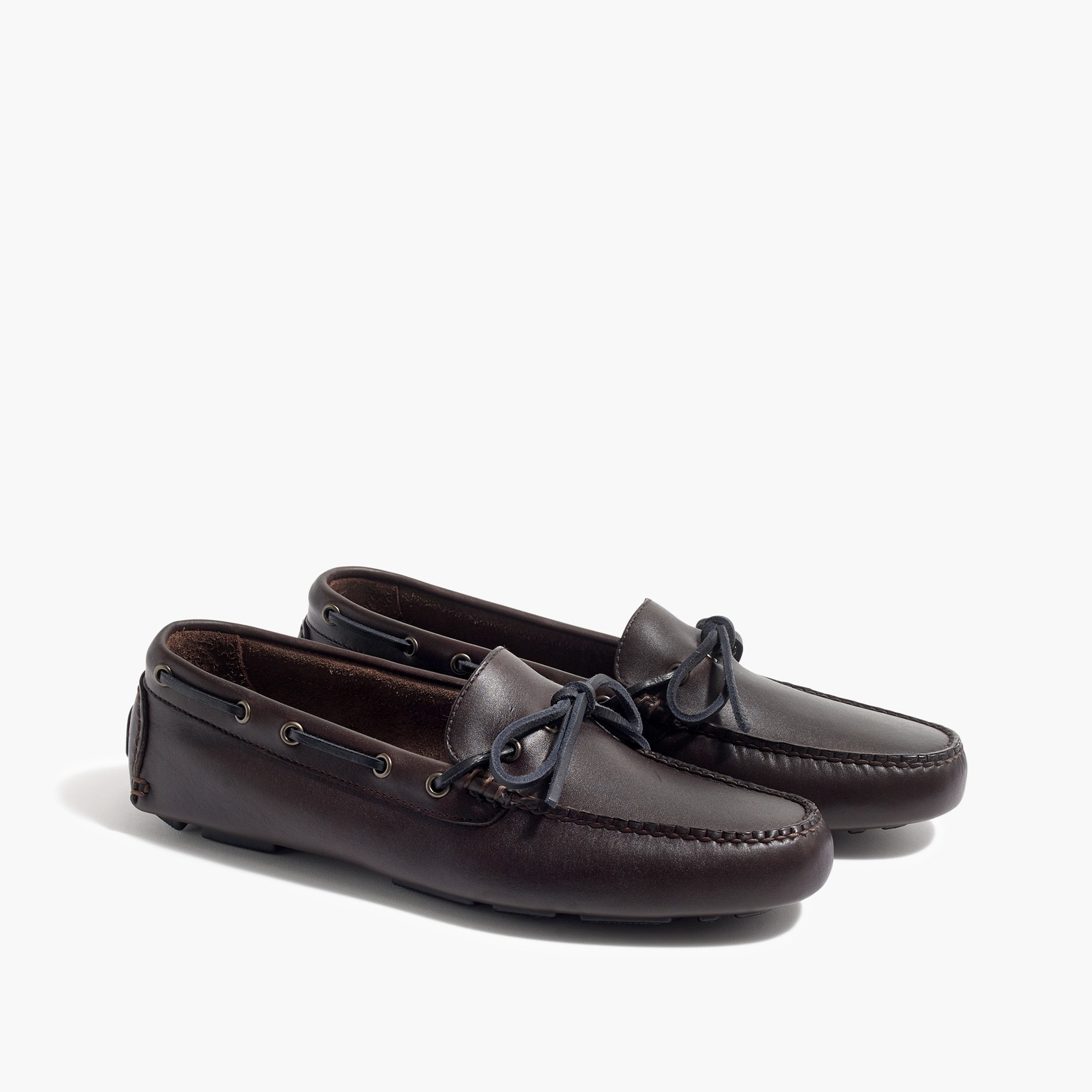 leather driving shoes for men