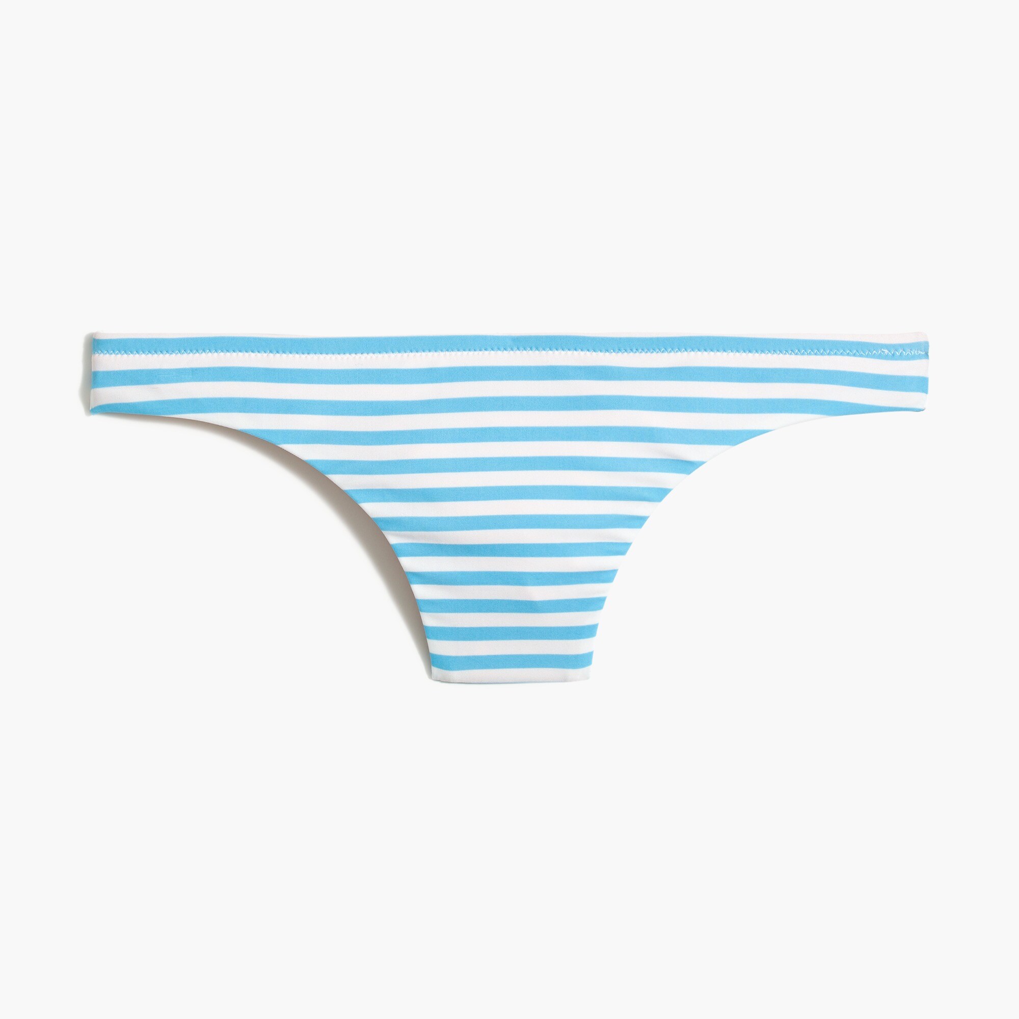 Striped french bikini bottom