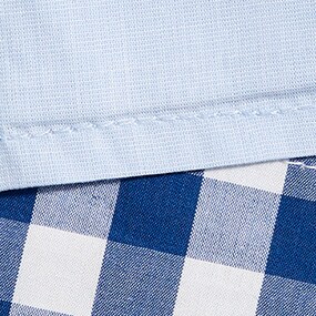 Kids' pack-of-two nonmedical face masks BLUE GINGHAM GREEN STRI kids' pack-of-two nonmedical face masks for boys