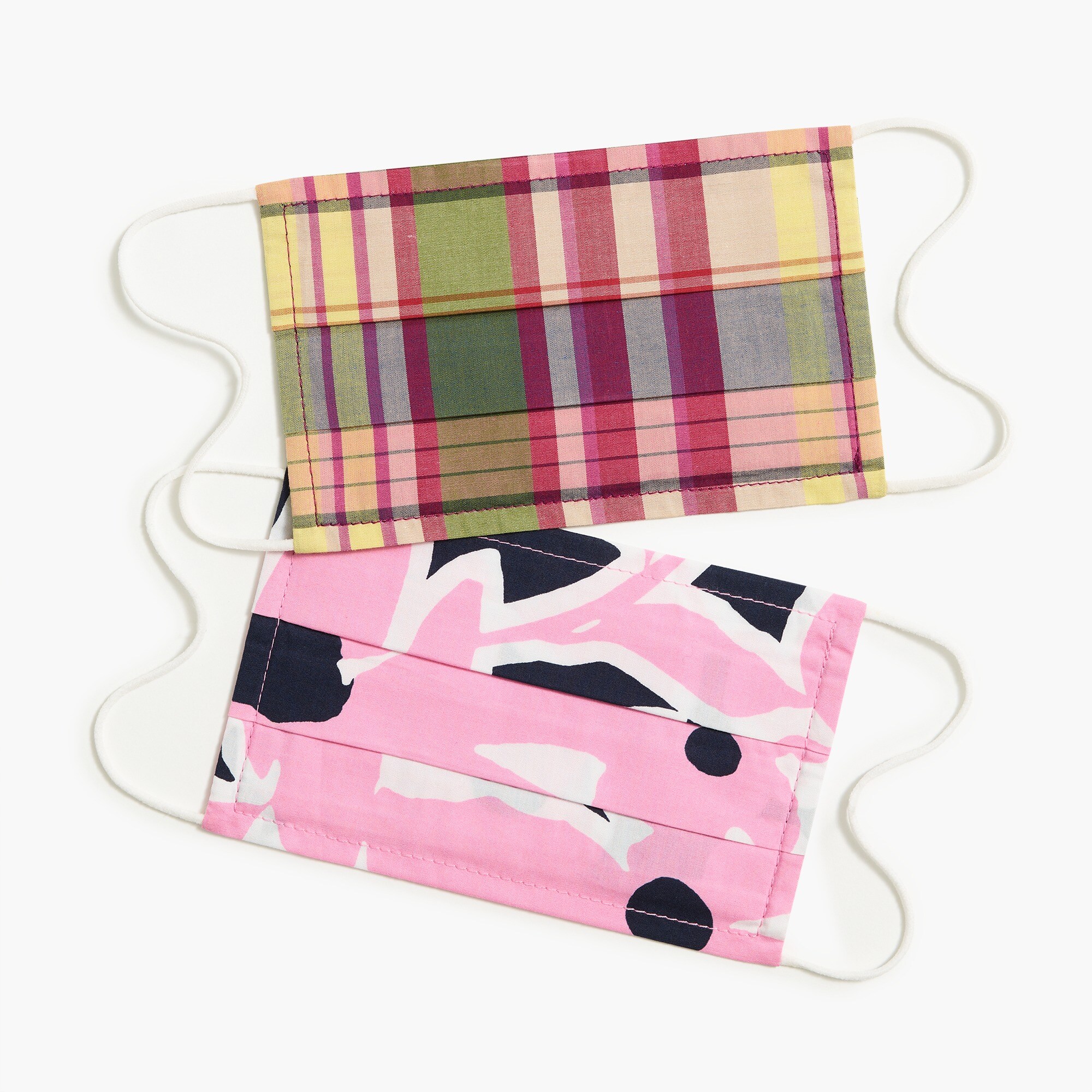 girls' pack-of-two nonmedical face masks in mixed prints for girls