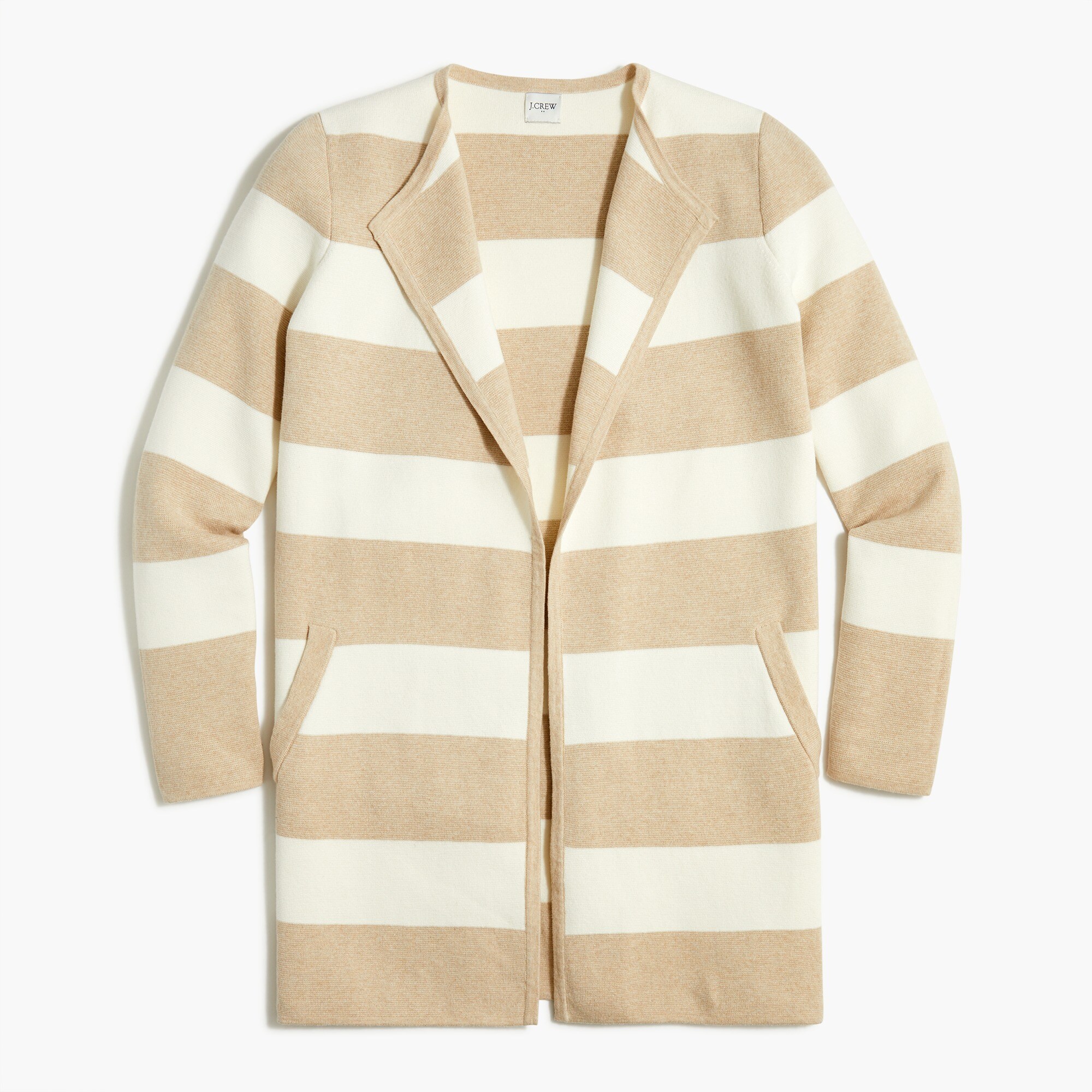 striped vanessa sweater-jacket for women