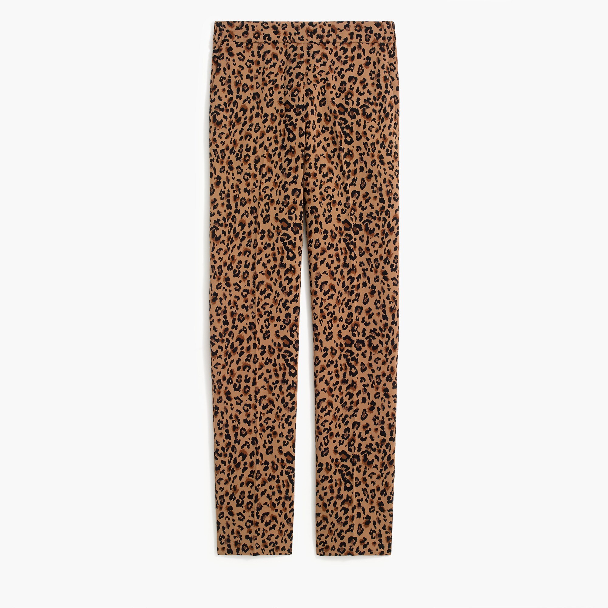 leopard jamie pant with elastic waist for women