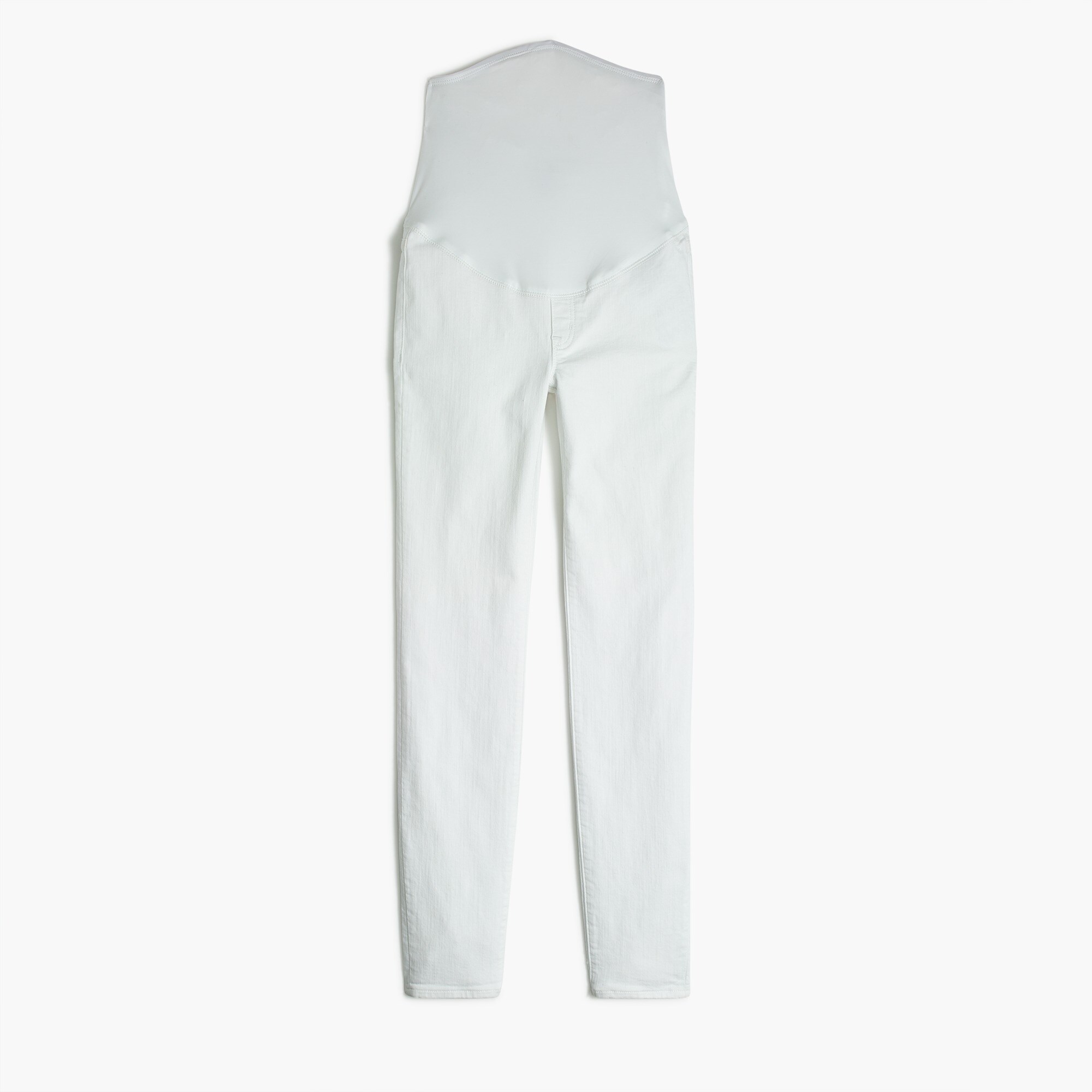 white maternity jean in signature stretch for women